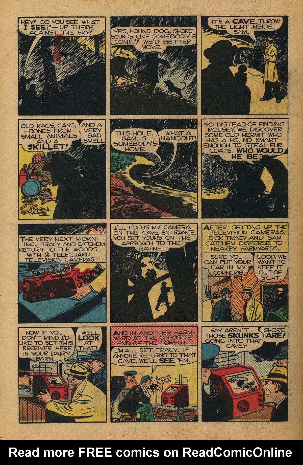 Read online Dick Tracy comic -  Issue #63 - 22