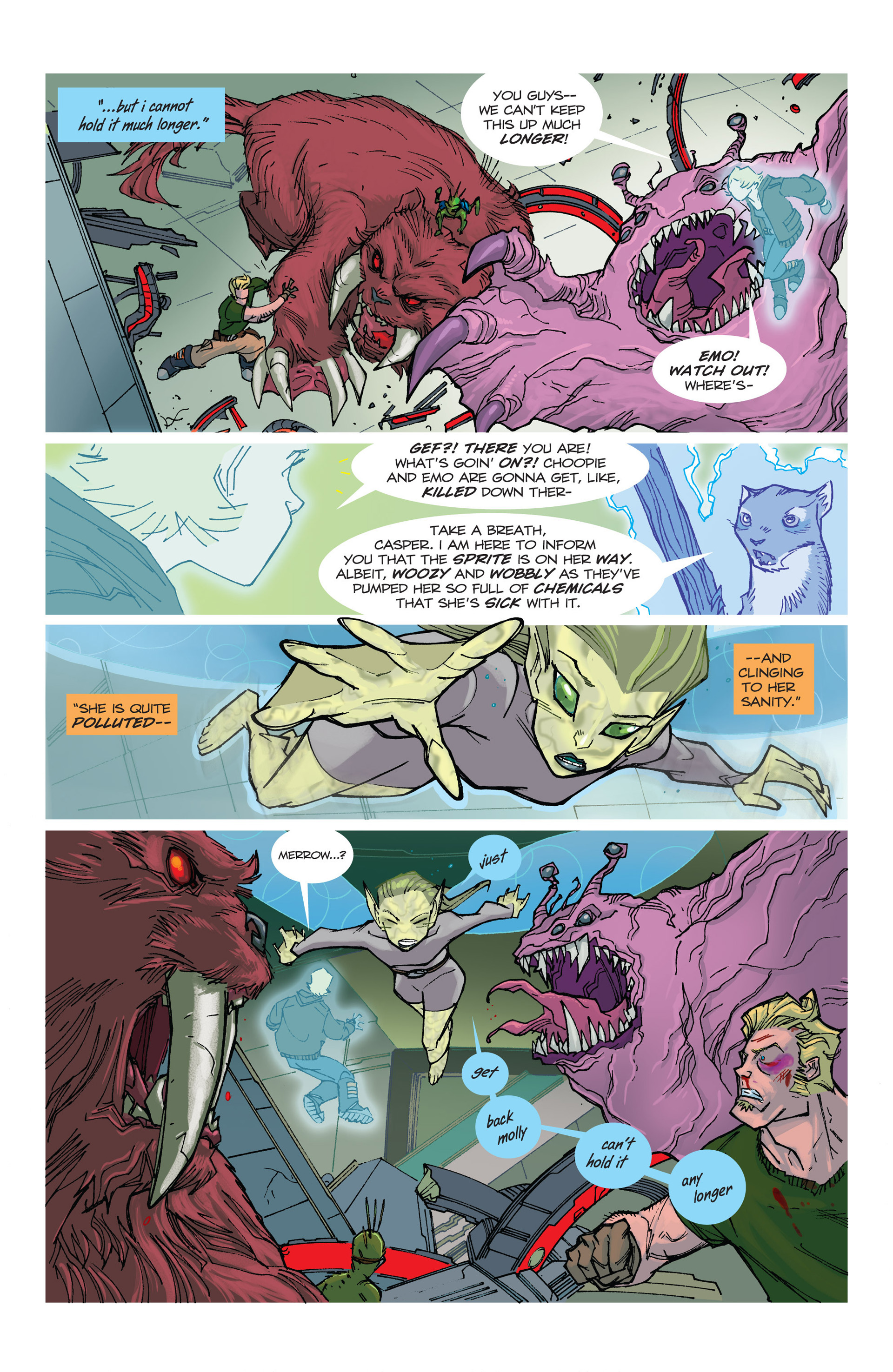 Read online The Perhapanauts: Danger Down Under! comic -  Issue #5 - 23