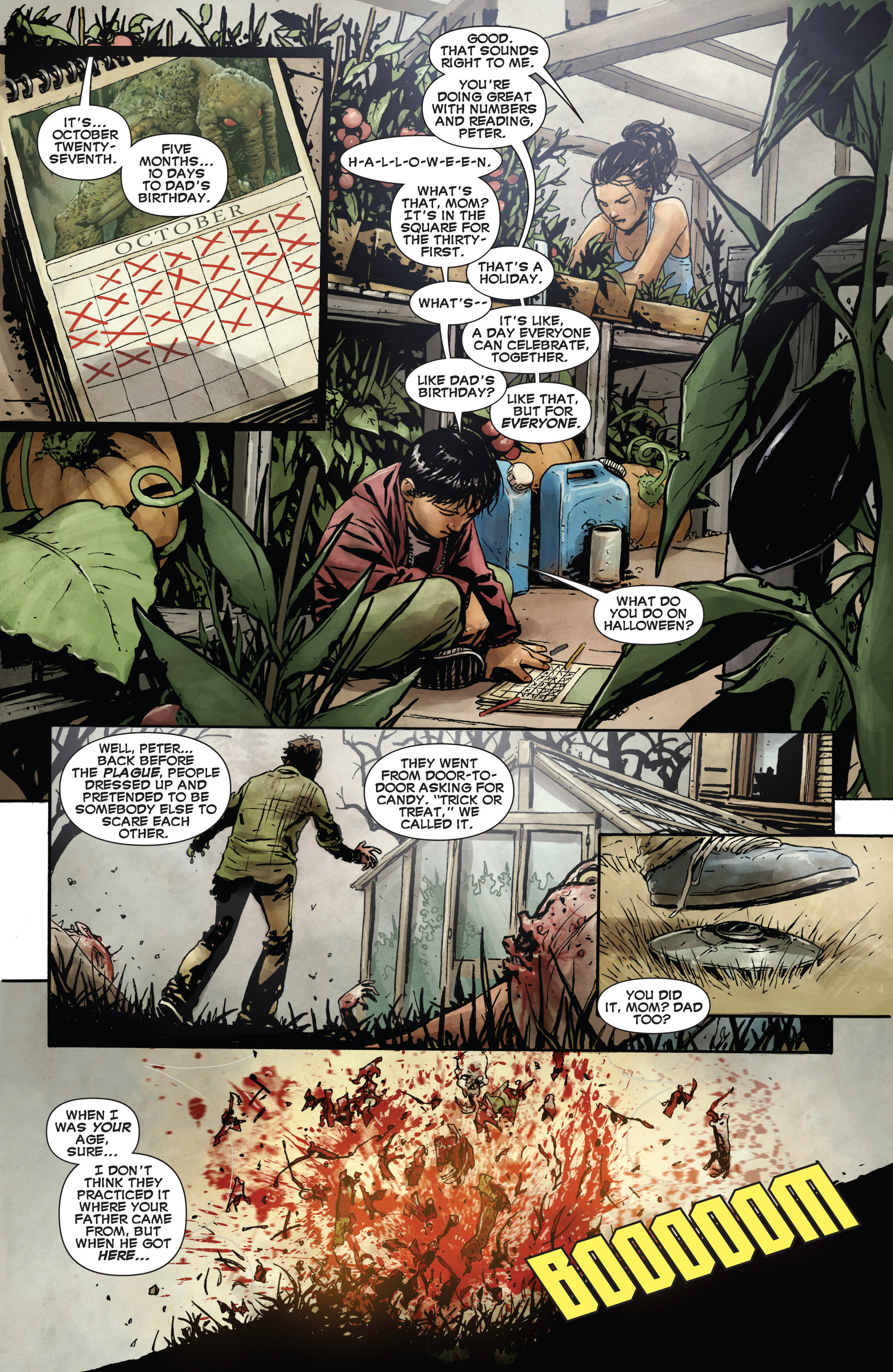 Read online Marvel Zombies Halloween comic -  Issue # Full - 5