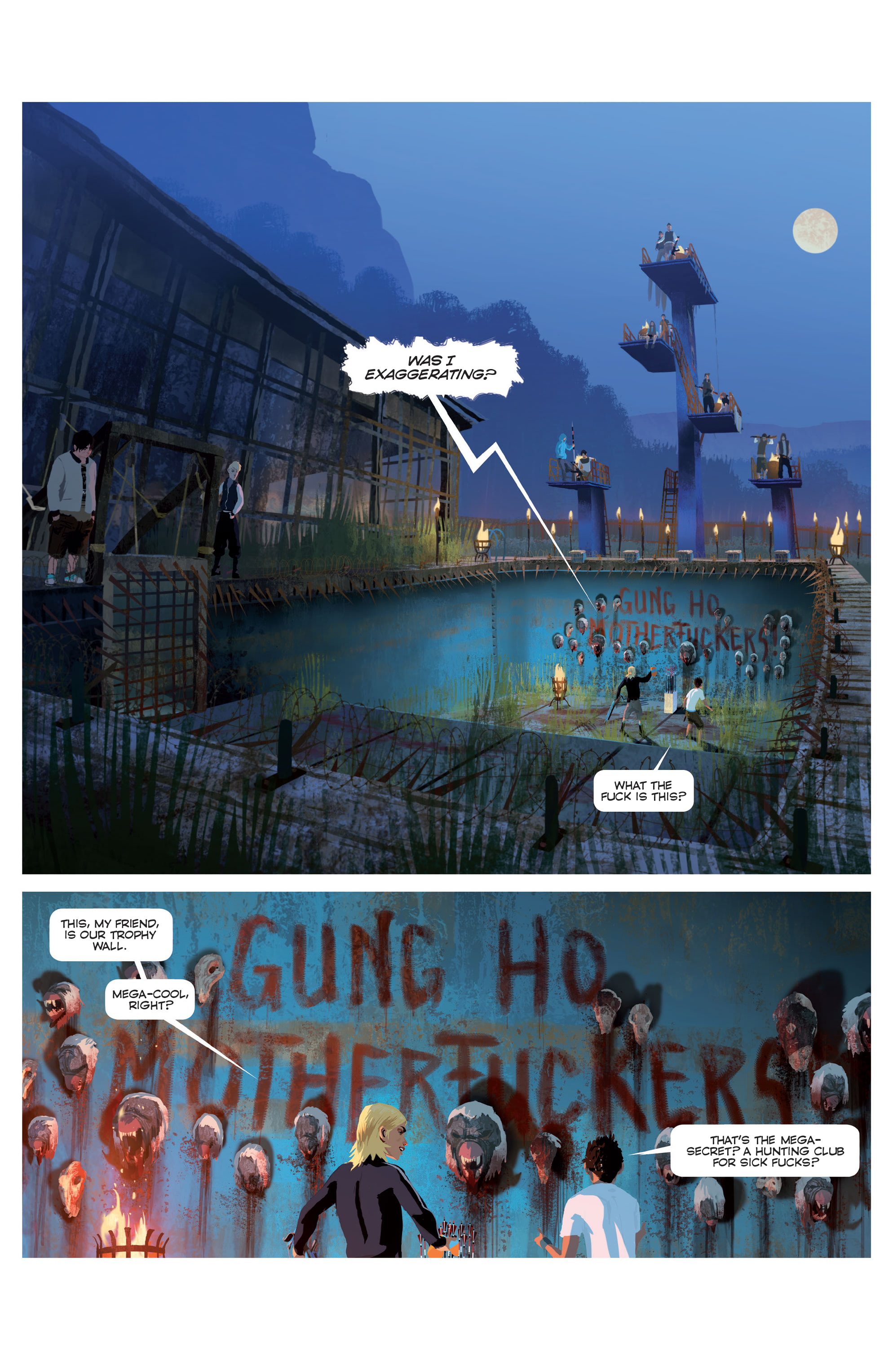 Read online Gung-Ho: Sexy Beast comic -  Issue #4 - 5