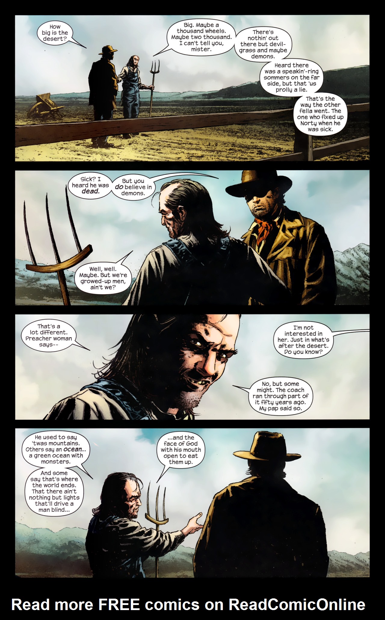 Read online Dark Tower: The Gunslinger - The Battle of Tull comic -  Issue #4 - 7