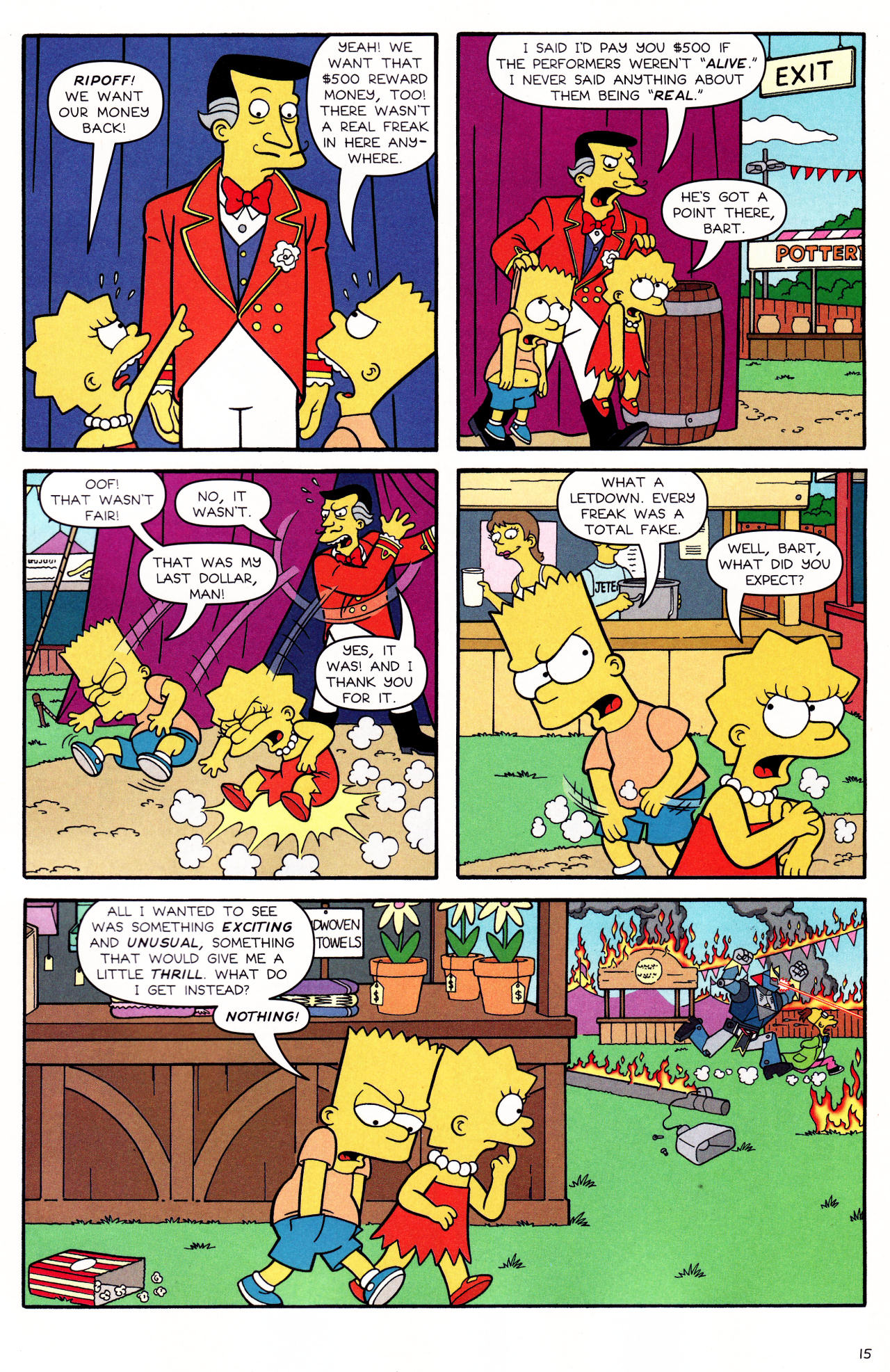 Read online The Simpsons Summer Shindig comic -  Issue #1 - 16
