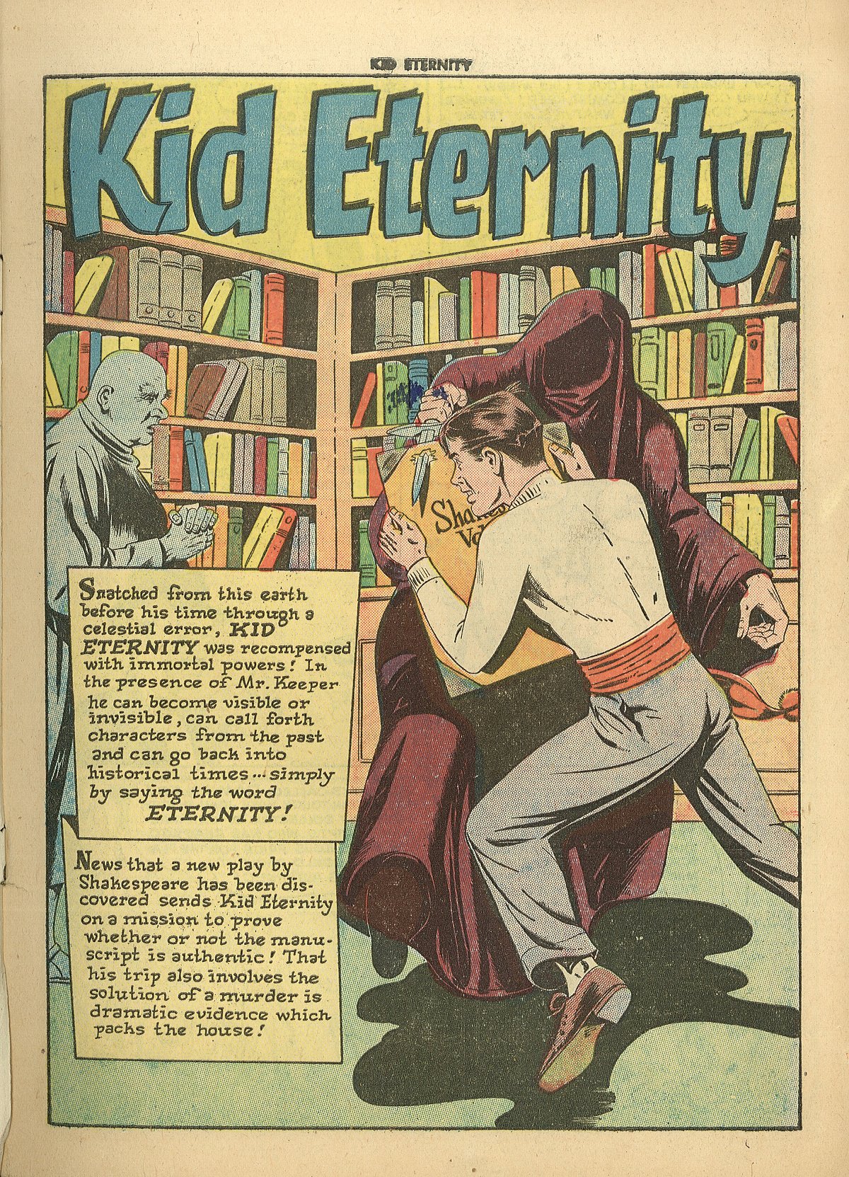 Read online Kid Eternity (1946) comic -  Issue #12 - 3