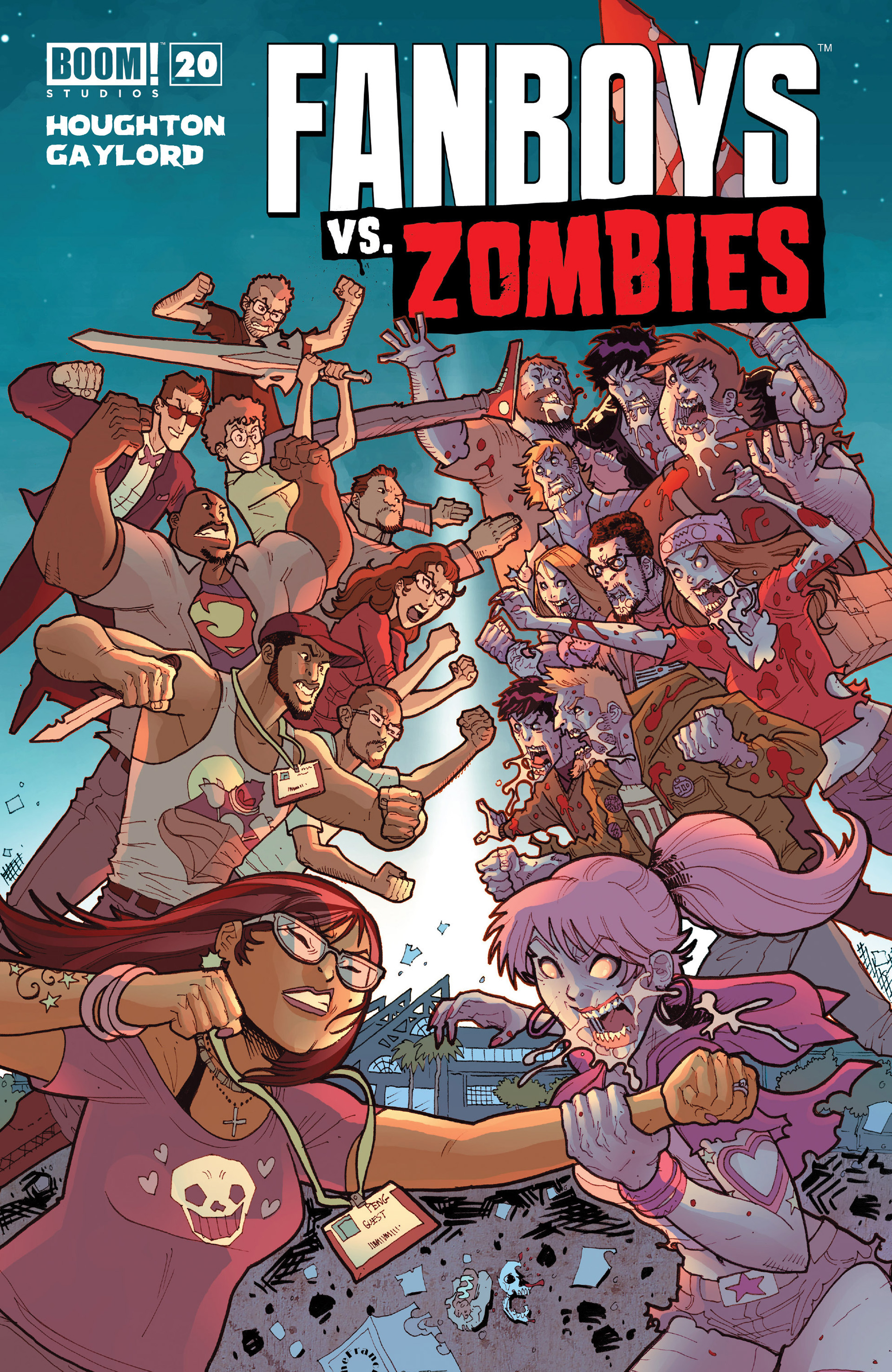 Read online Fanboys vs. Zombies comic -  Issue #20 - 1