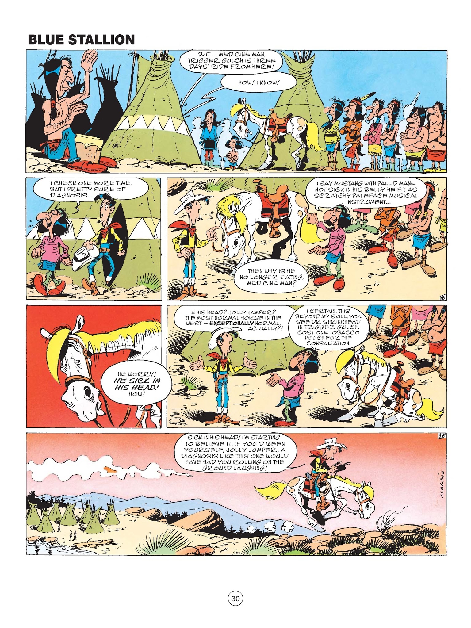 Read online A Lucky Luke Adventure comic -  Issue #60 - 32