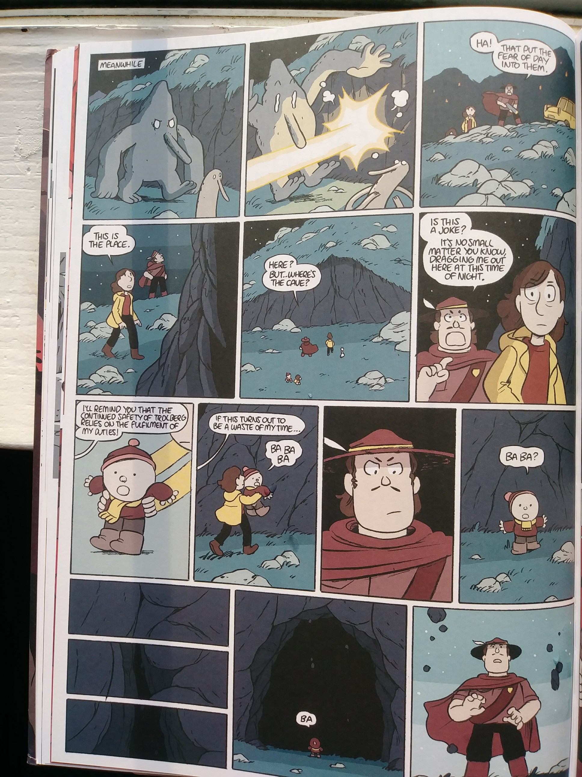 Read online Hilda and the Mountain King comic -  Issue # TPB - 49