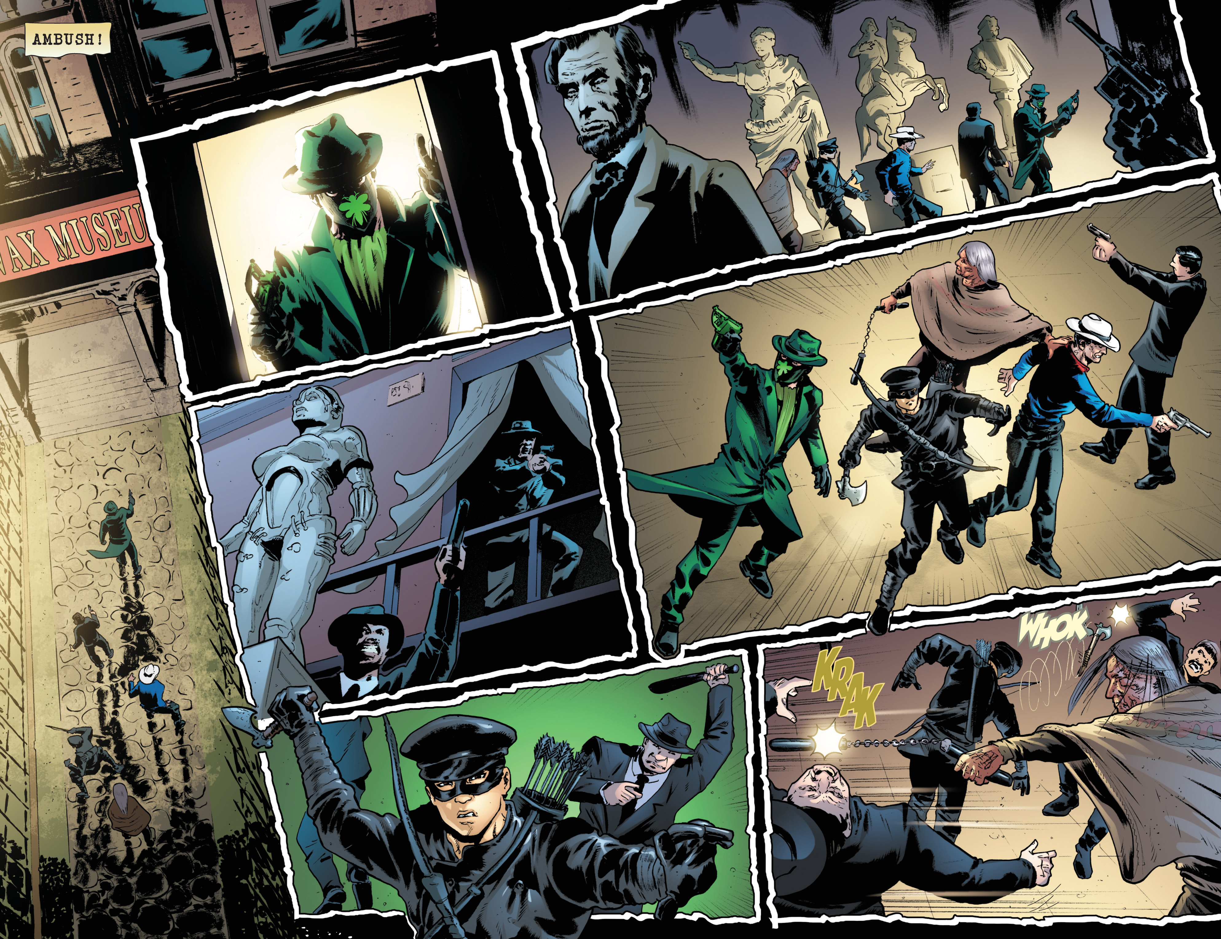 Read online The Lone Ranger/Green Hornet comic -  Issue #4 - 12