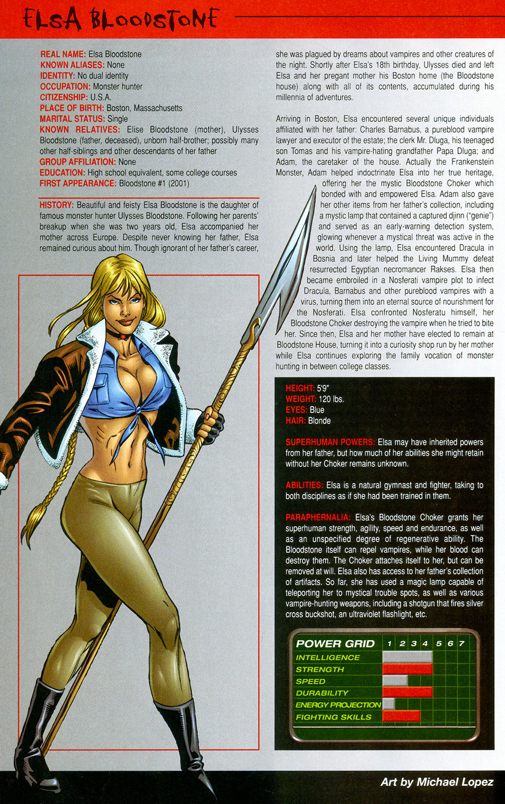 Read online Official Handbook of the Marvel Universe: Horror 2005 comic -  Issue # Full - 6