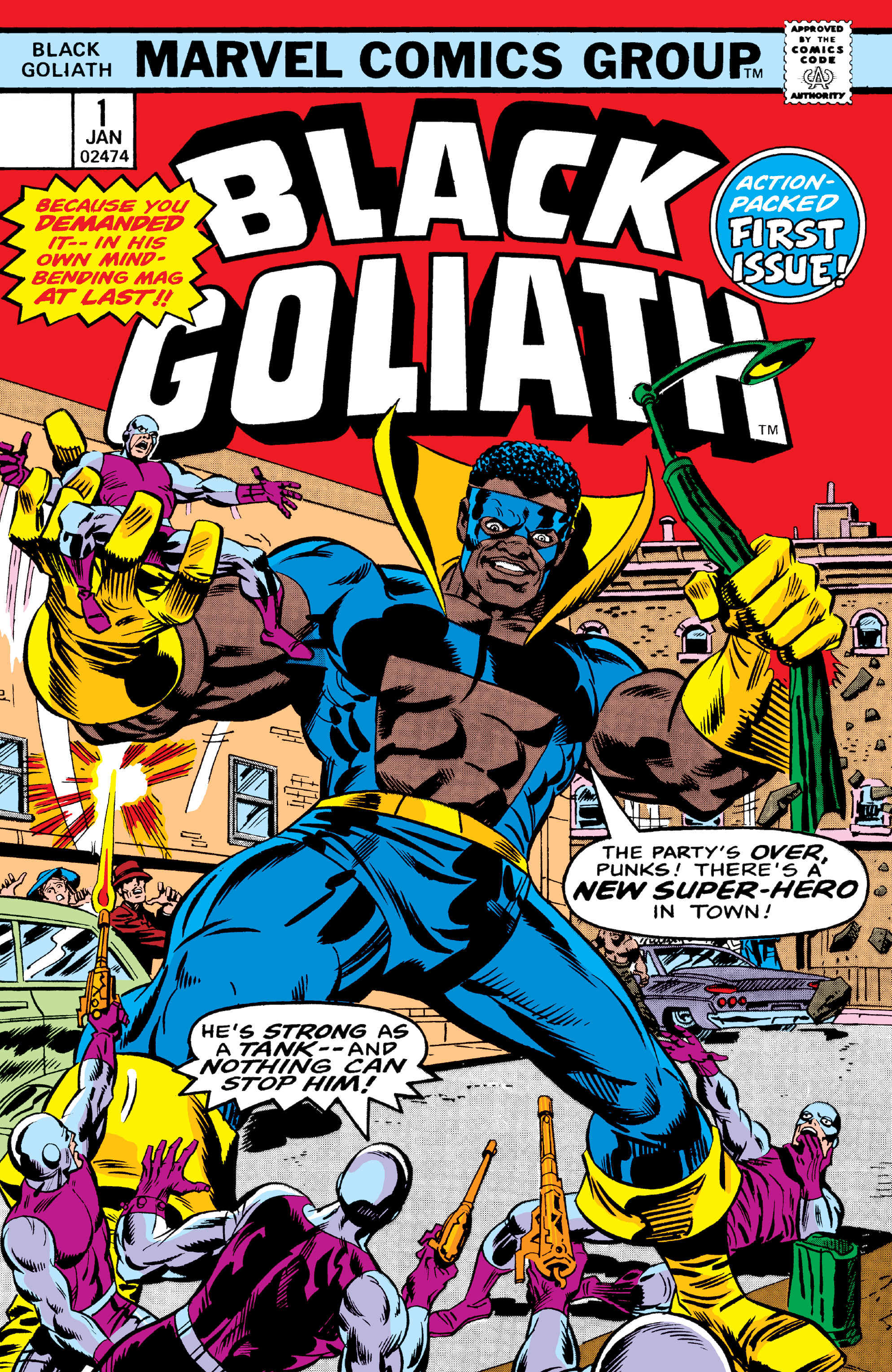 Read online Black Goliath comic -  Issue #1 - 1