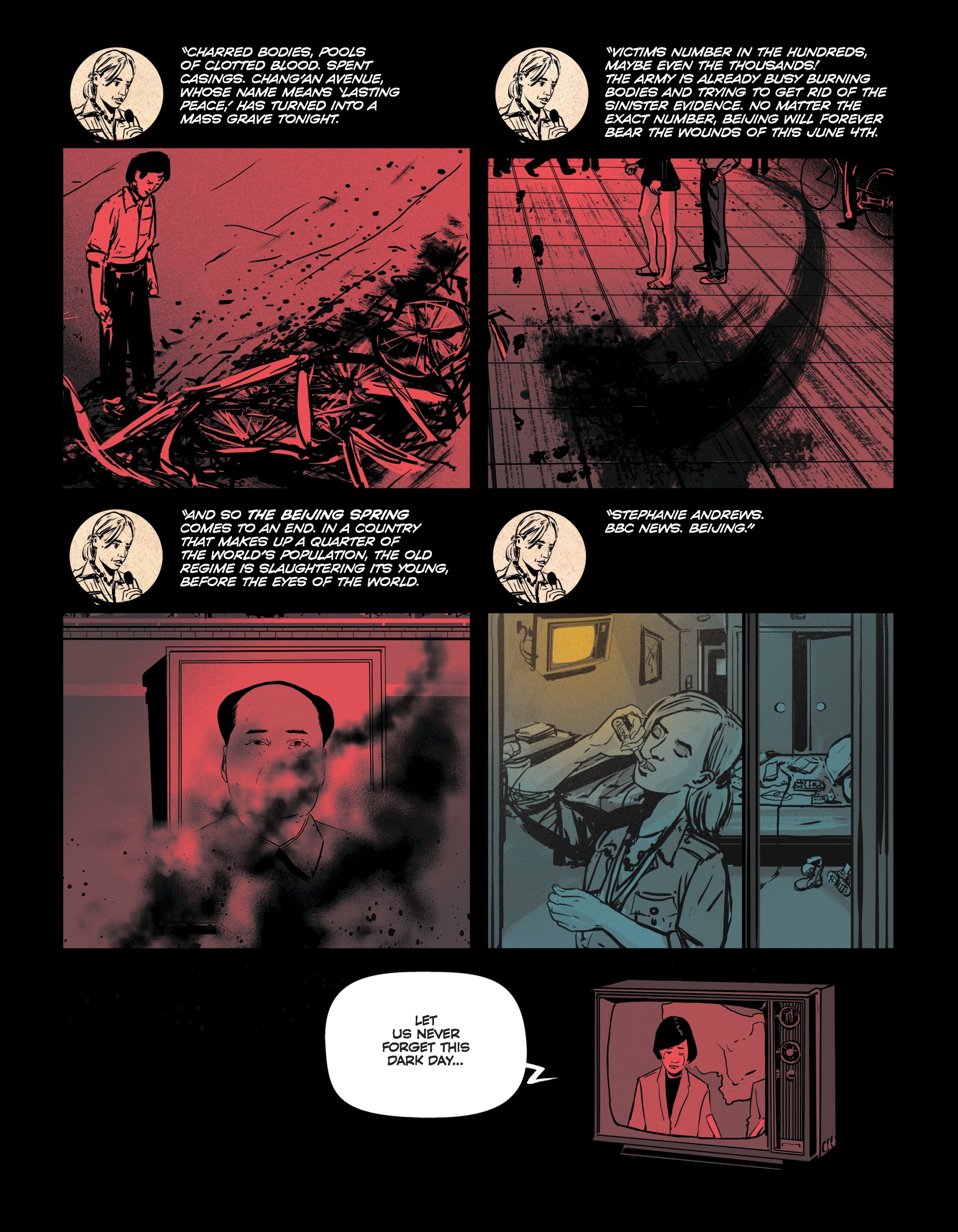 Read online Tiananmen 1989: Our Shattered Hopes comic -  Issue # TPB - 96