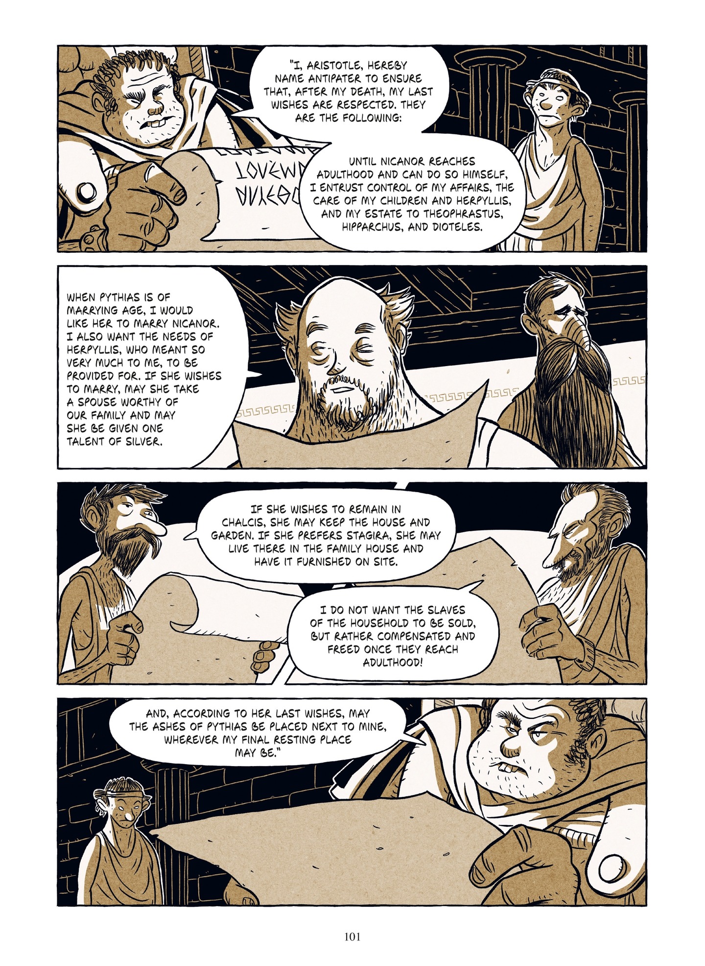 Read online Aristotle comic -  Issue # TPB 2 - 102