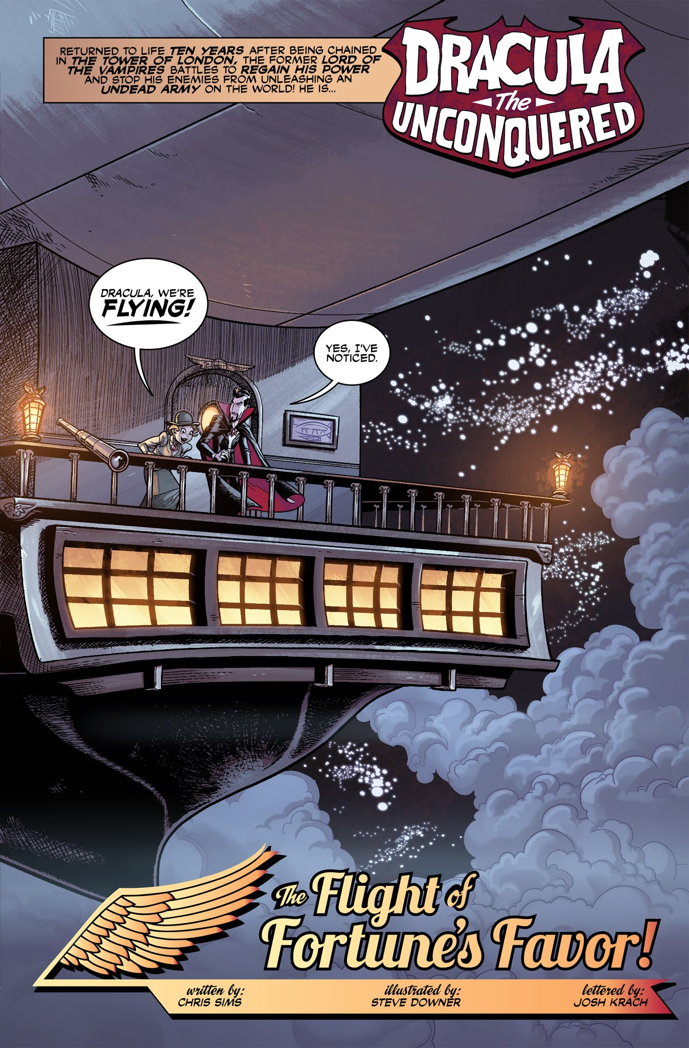 Read online Dracula the Unconquered comic -  Issue #3 - 2
