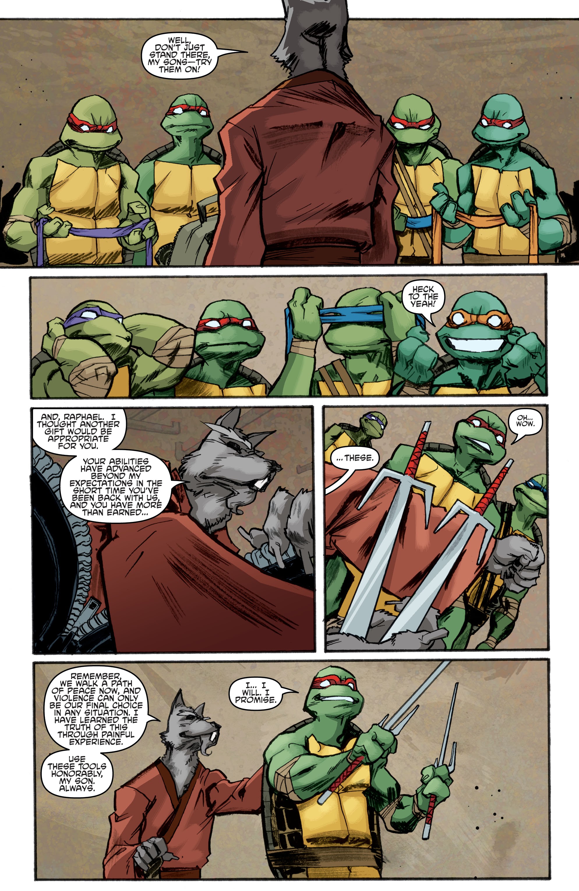 Read online Teenage Mutant Ninja Turtles: Best Of comic -  Issue # Splinter - 72