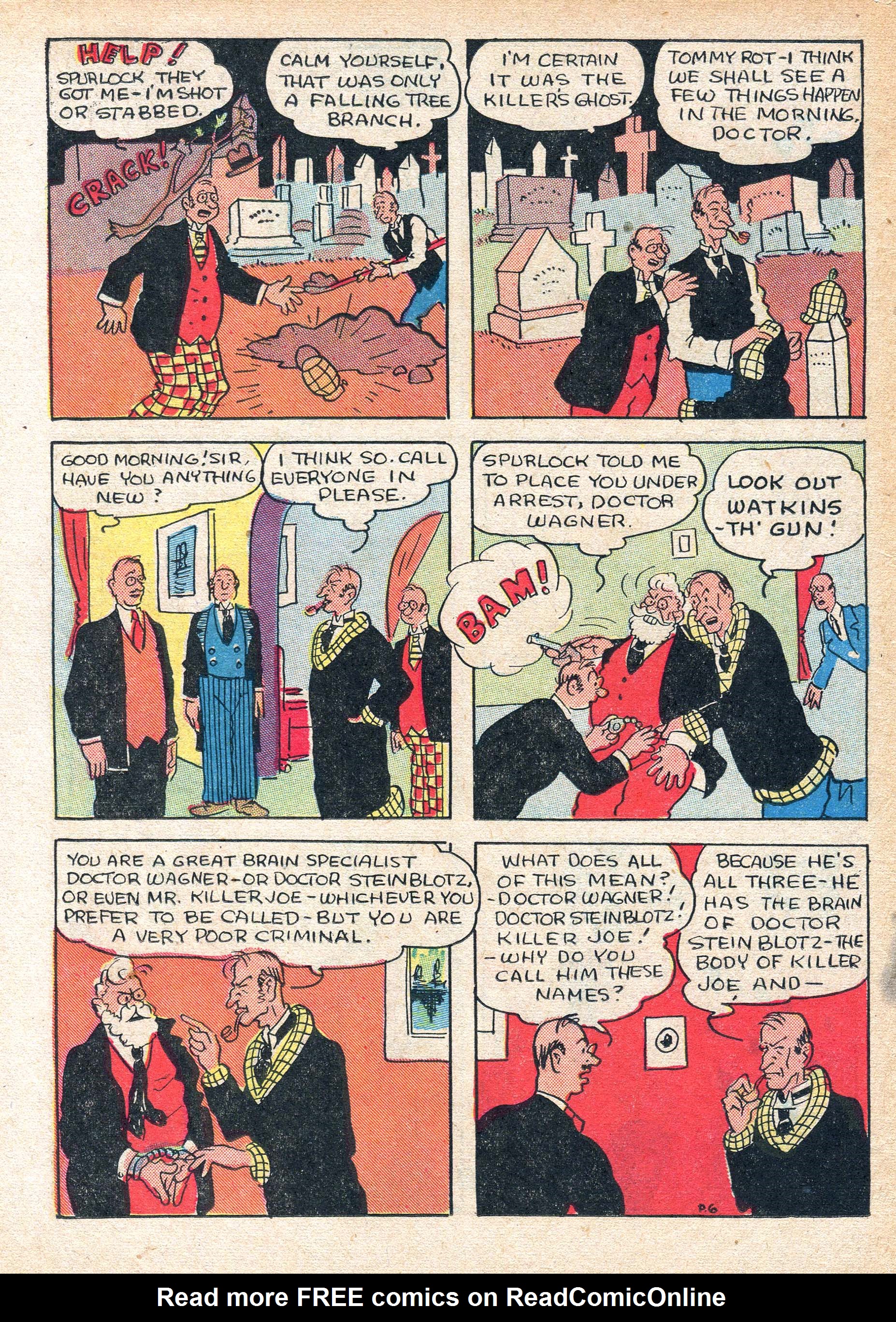 Read online Keen Detective Funnies comic -  Issue #7 - 46