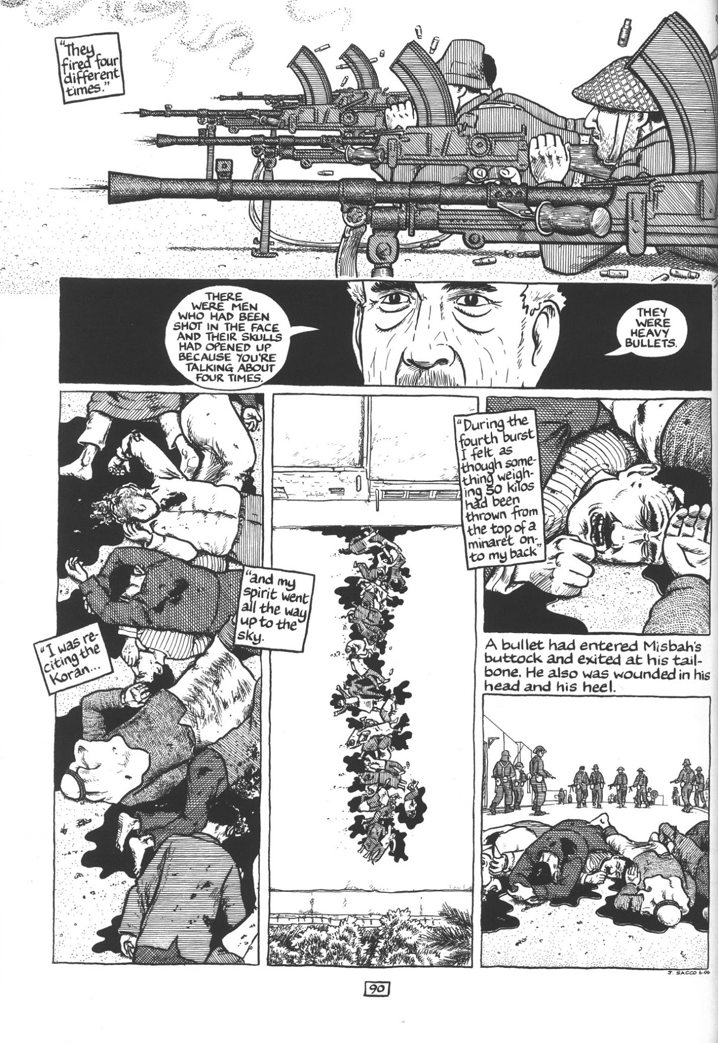 Read online Footnotes in Gaza comic -  Issue # TPB - 110