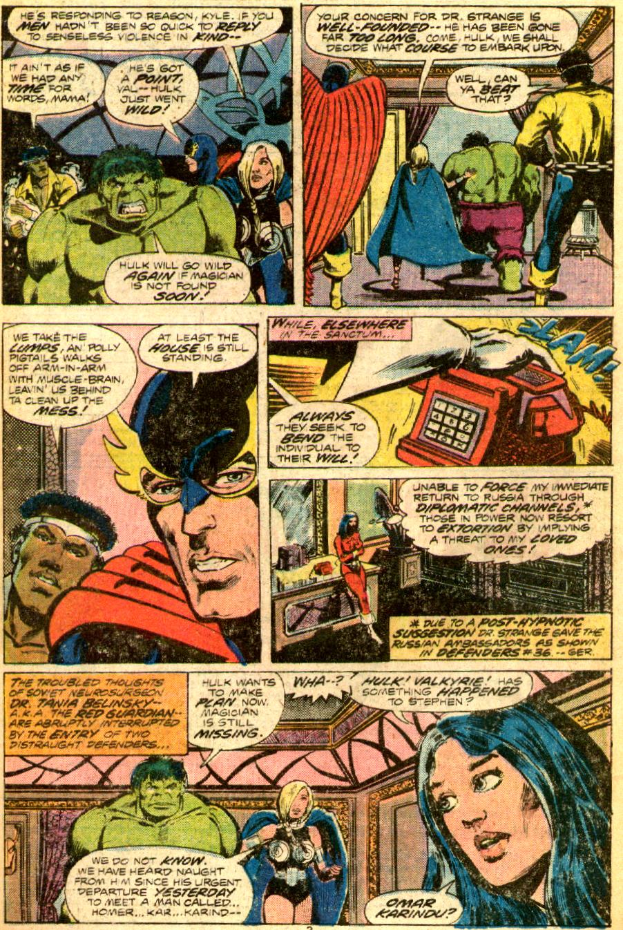 The Defenders (1972) Issue #44 #45 - English 4