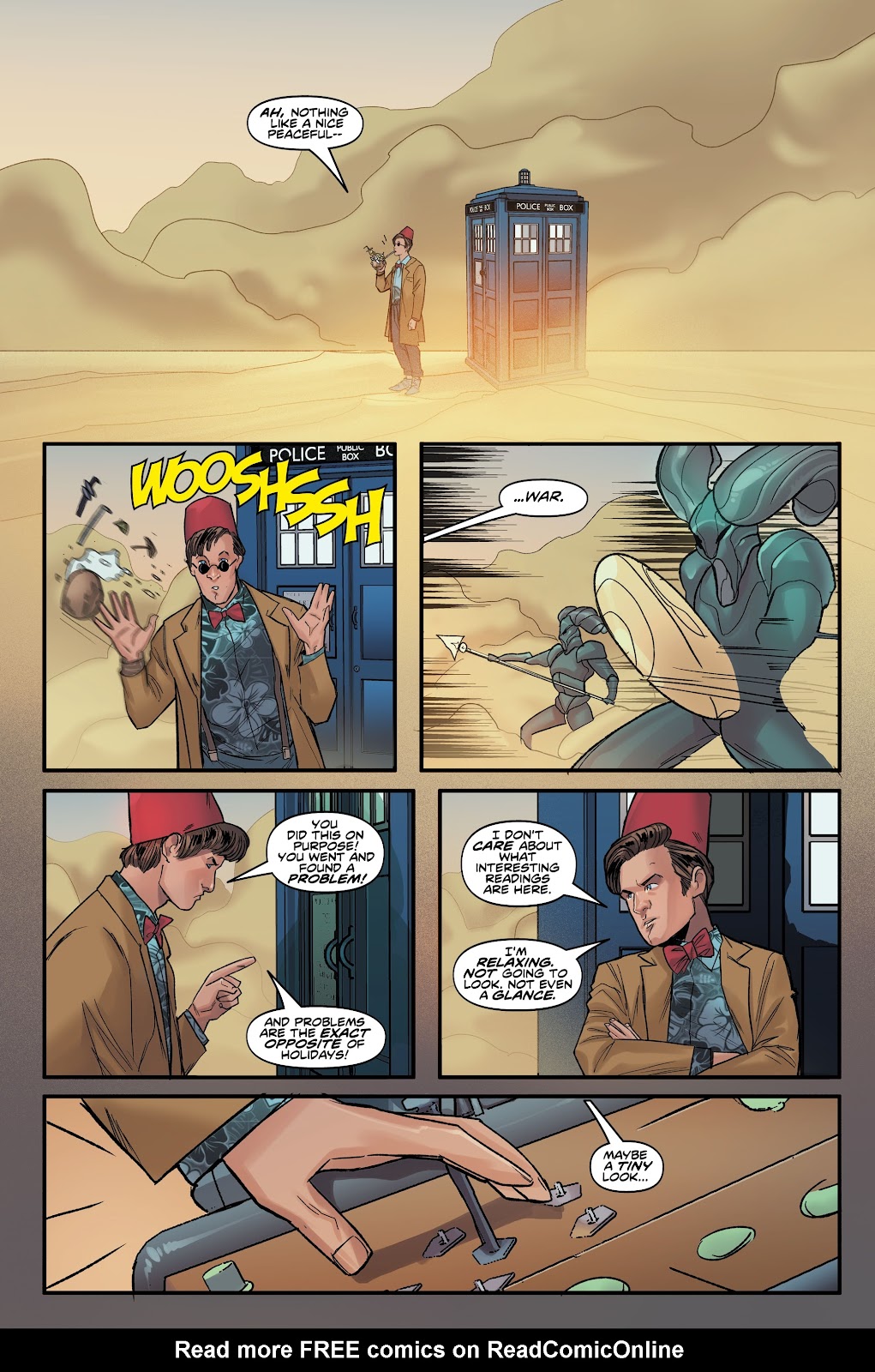 Doctor Who: Empire of the Wolf issue 1 - Page 26