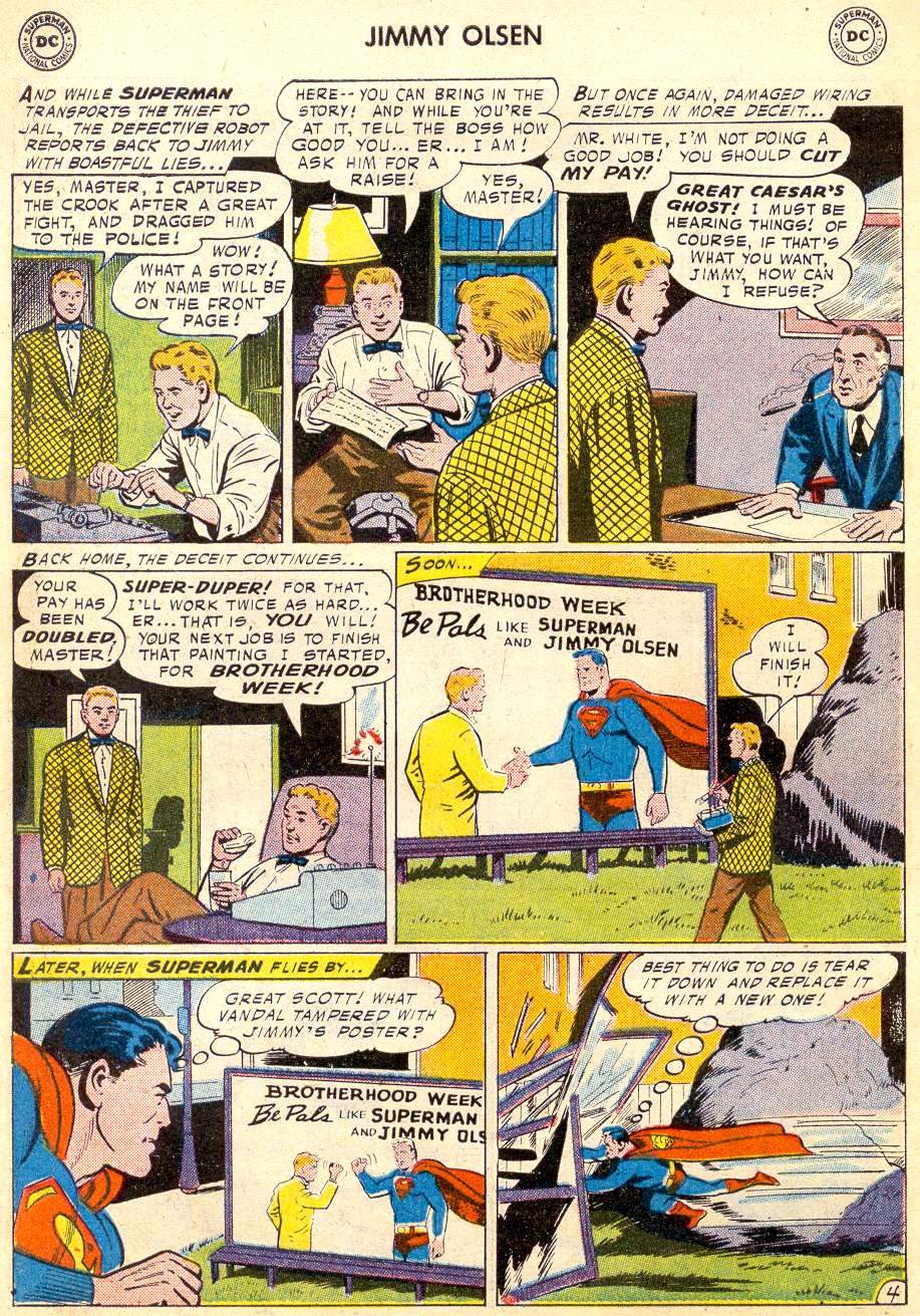 Read online Superman's Pal Jimmy Olsen comic -  Issue #19 - 6