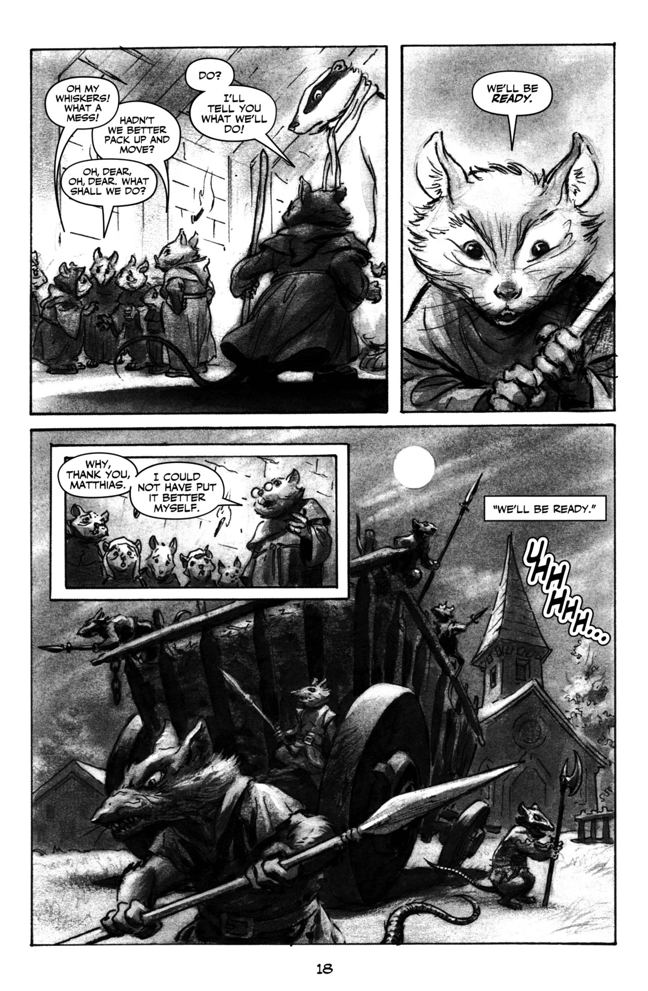 Read online Redwall: The Graphic Novel comic -  Issue # TPB - 23