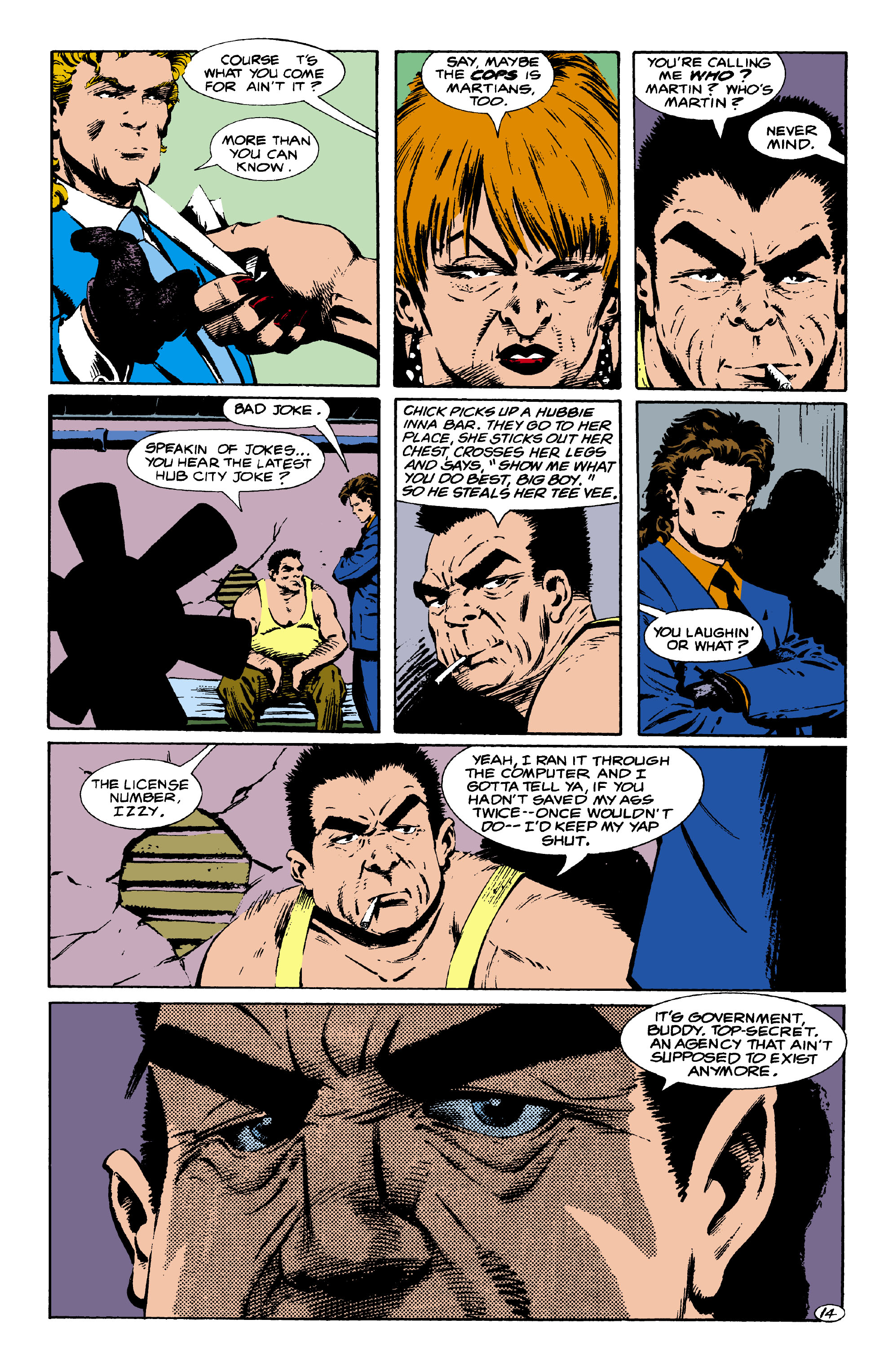 Read online The Question (1987) comic -  Issue #9 - 15