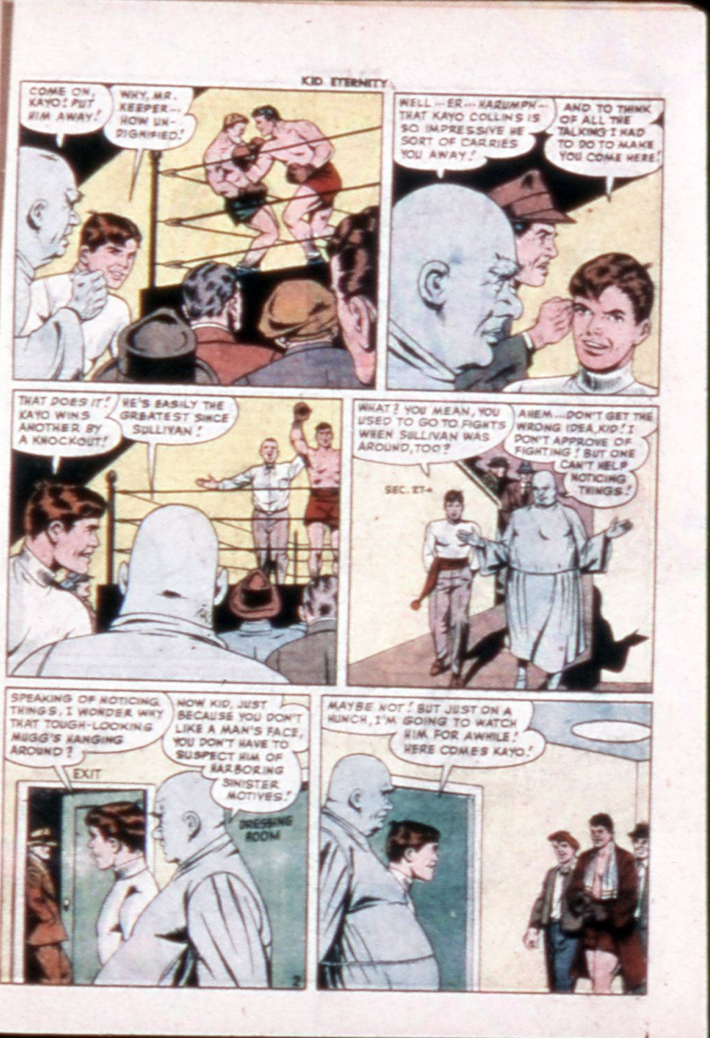 Read online Kid Eternity (1946) comic -  Issue #17 - 25