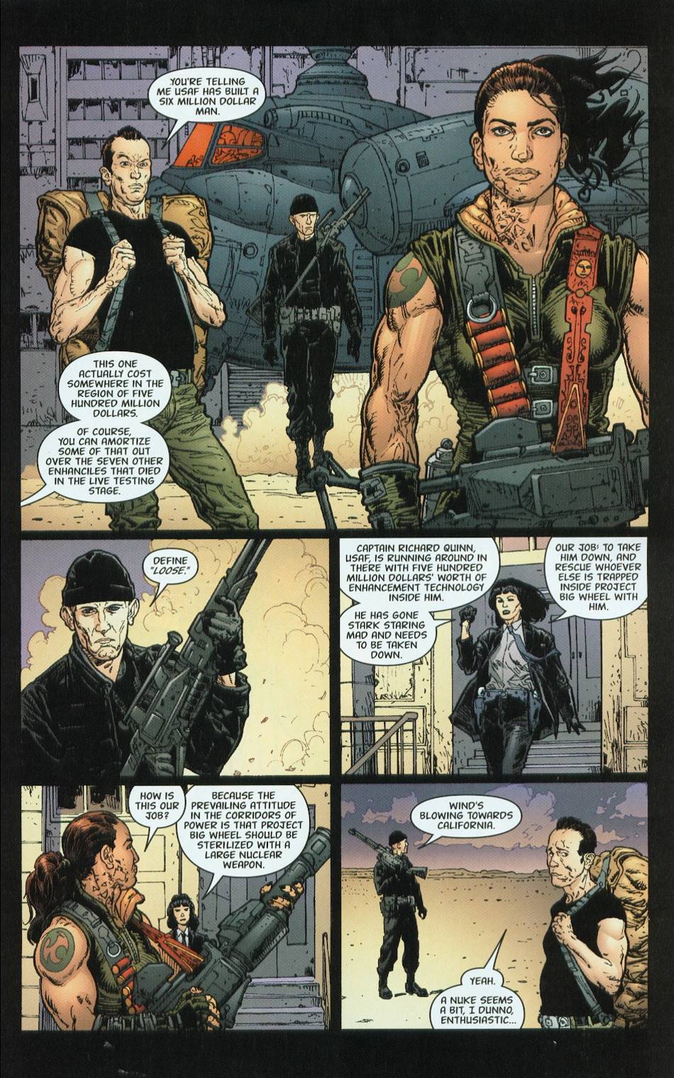 Read online Global Frequency comic -  Issue #2 - 4