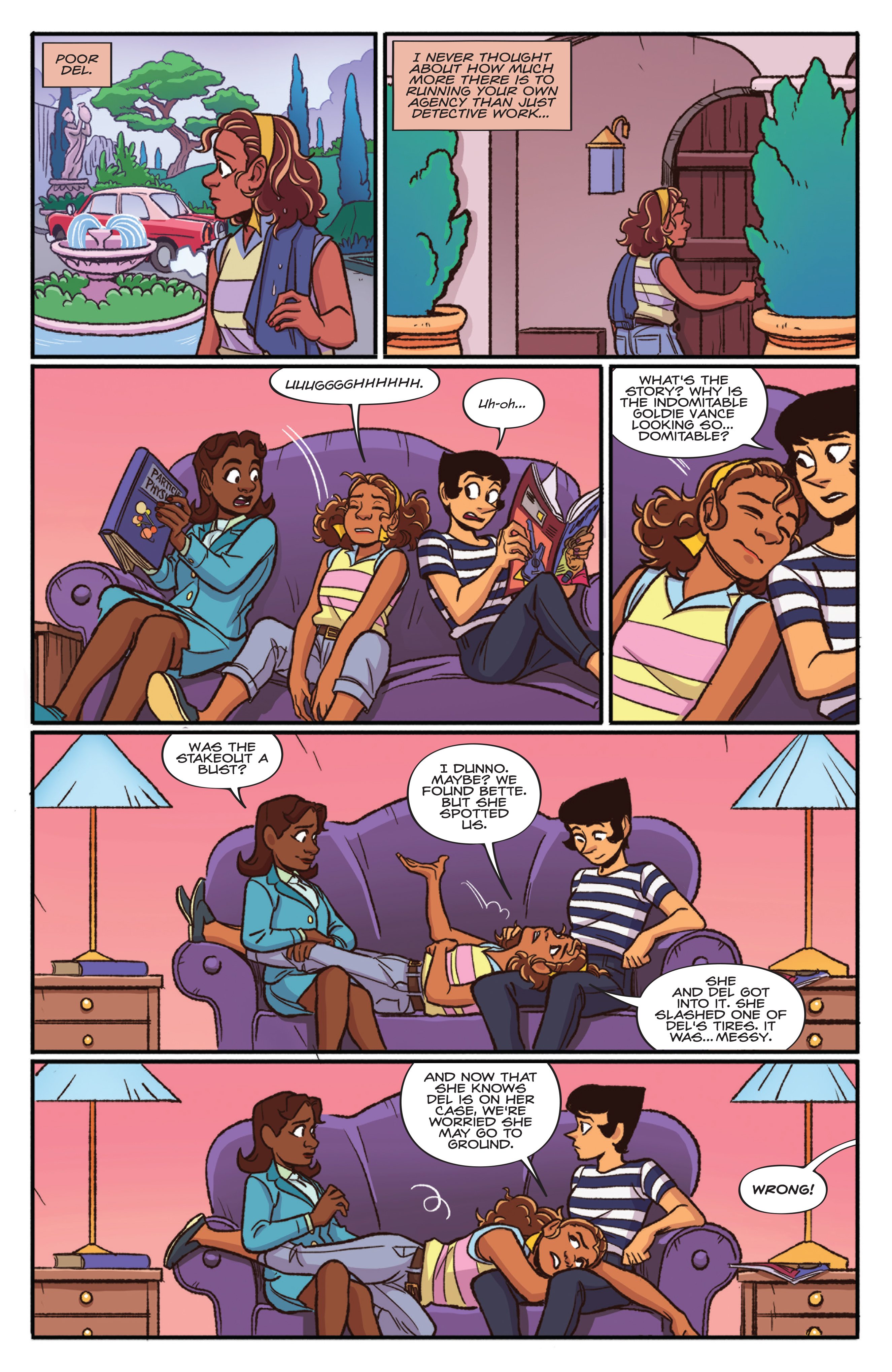Read online Goldie Vance comic -  Issue # _TPB 5 - 68