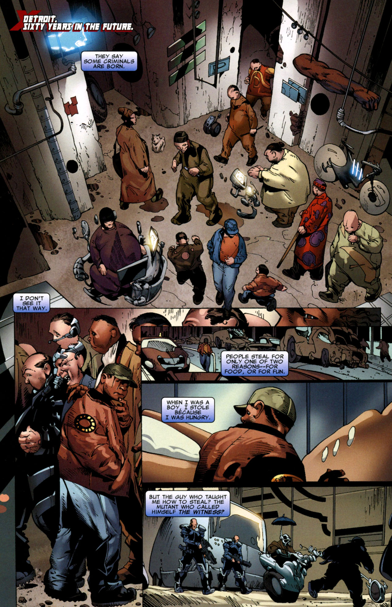 Read online X-Men: The Times and Life of Lucas Bishop comic -  Issue #2 - 3