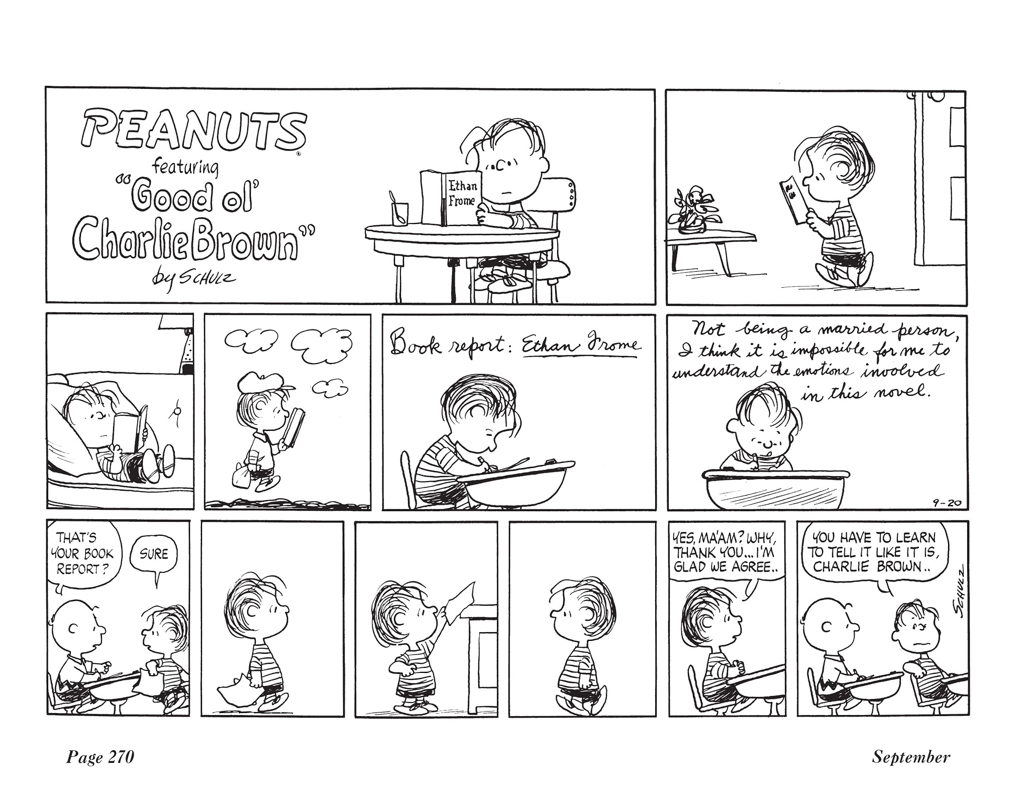 Read online The Complete Peanuts comic -  Issue # TPB 10 - 283