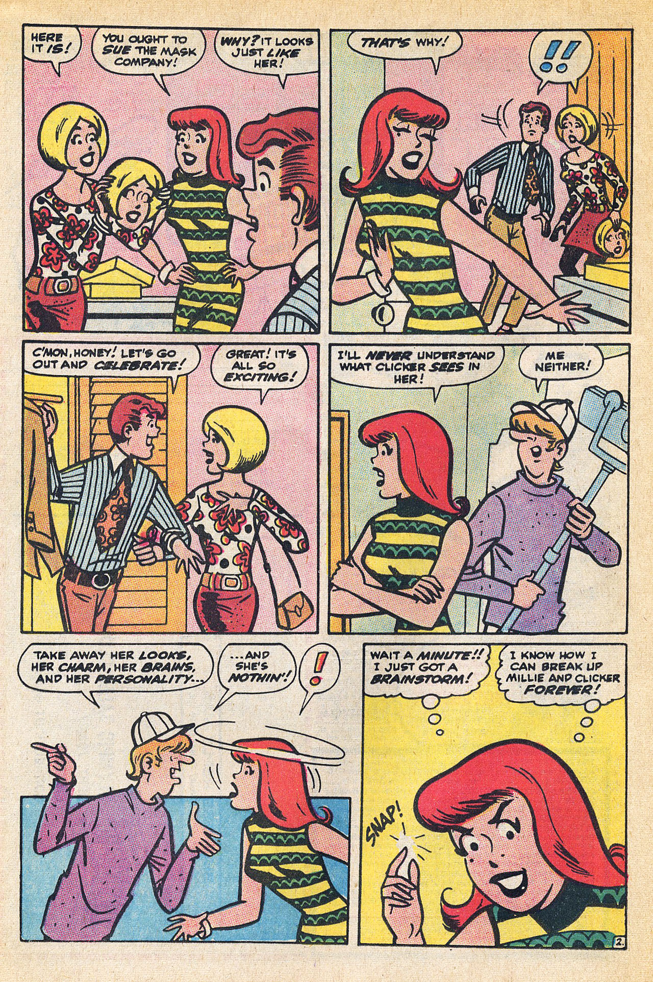 Read online Millie the Model comic -  Issue #186 - 12