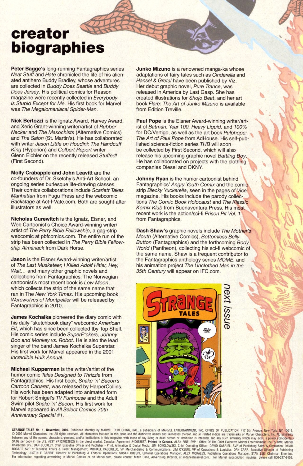 Read online Strange Tales (2009) comic -  Issue #1 - 49