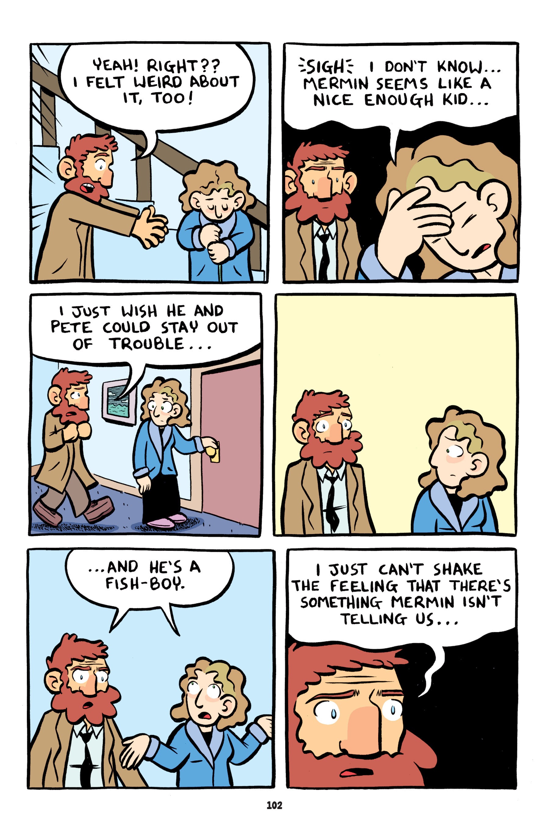 Read online Mermin comic -  Issue # TPB 1 - 99