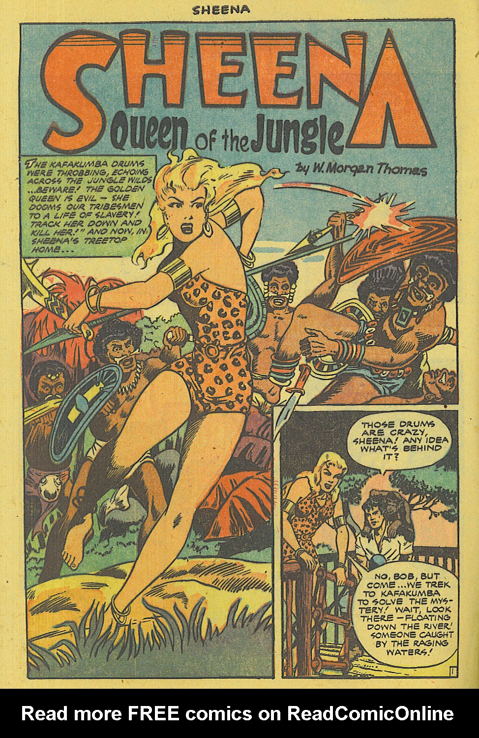 Read online Sheena, Queen of the Jungle (1942) comic -  Issue #13 - 3