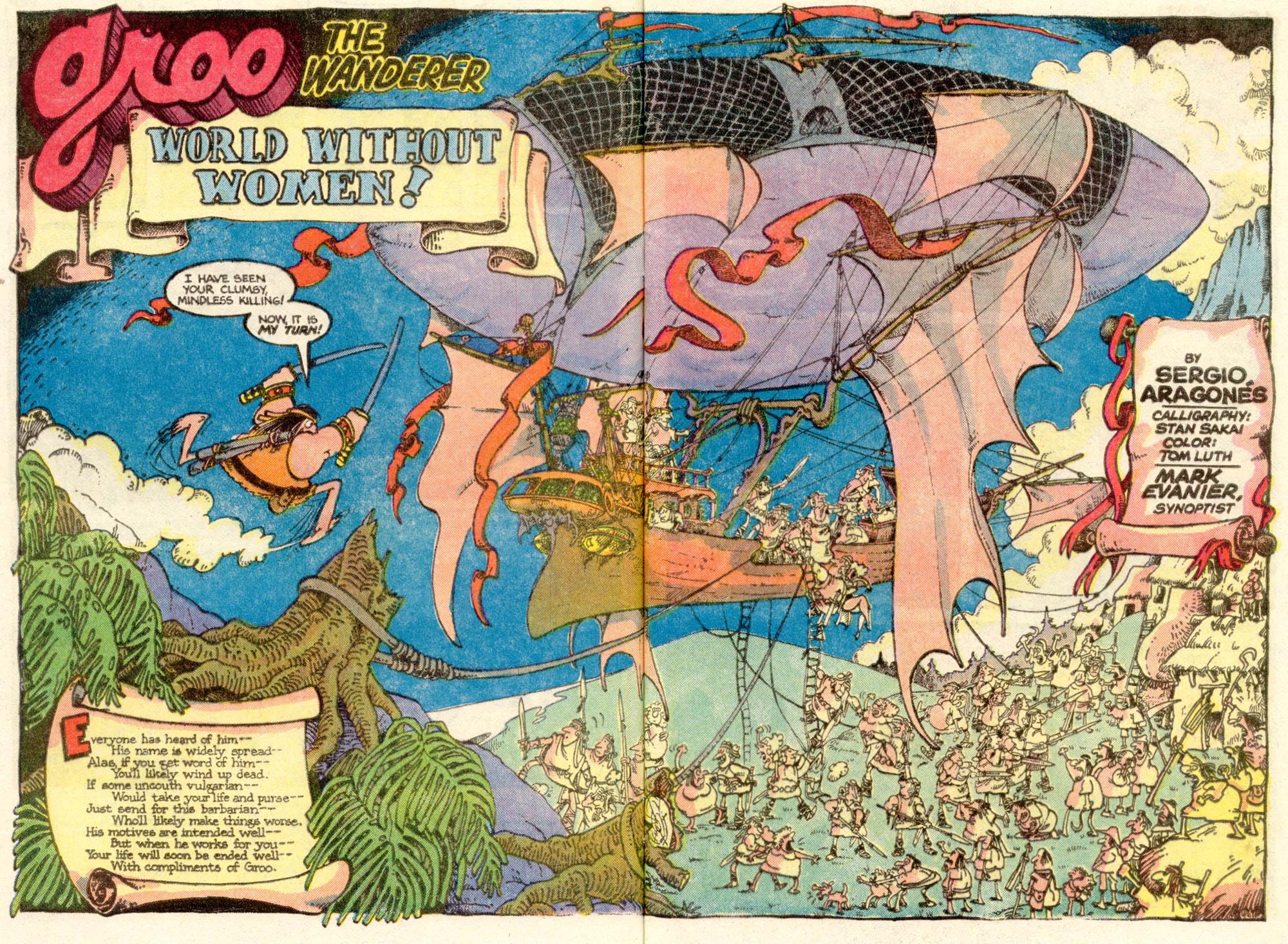 Read online Sergio Aragonés Groo the Wanderer comic -  Issue #4 - 3