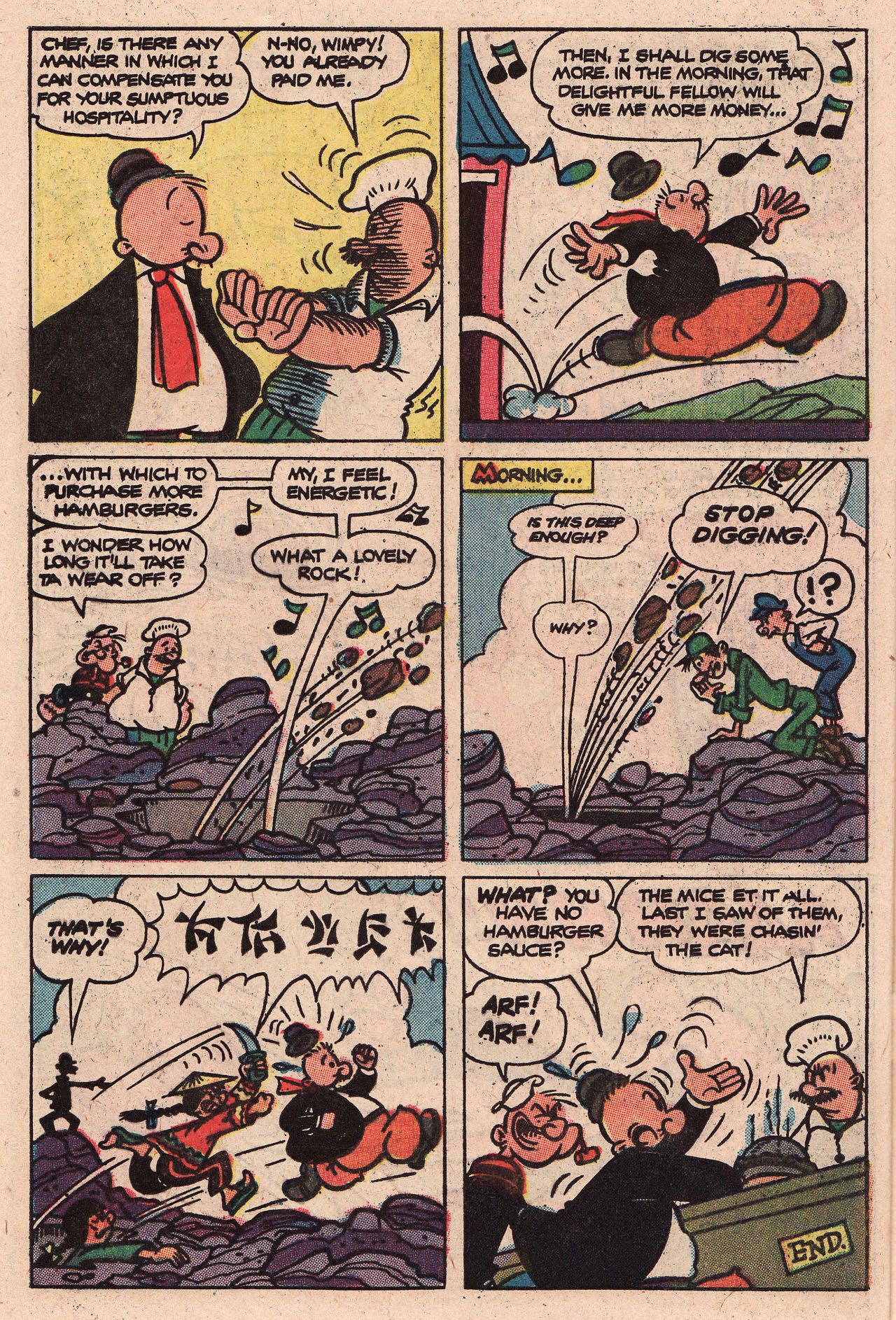 Read online Popeye (1948) comic -  Issue #133 - 32