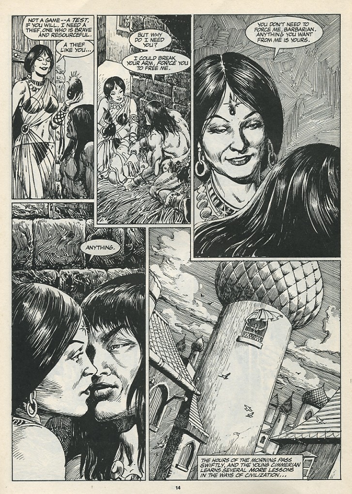 Read online The Savage Sword Of Conan comic -  Issue #174 - 16