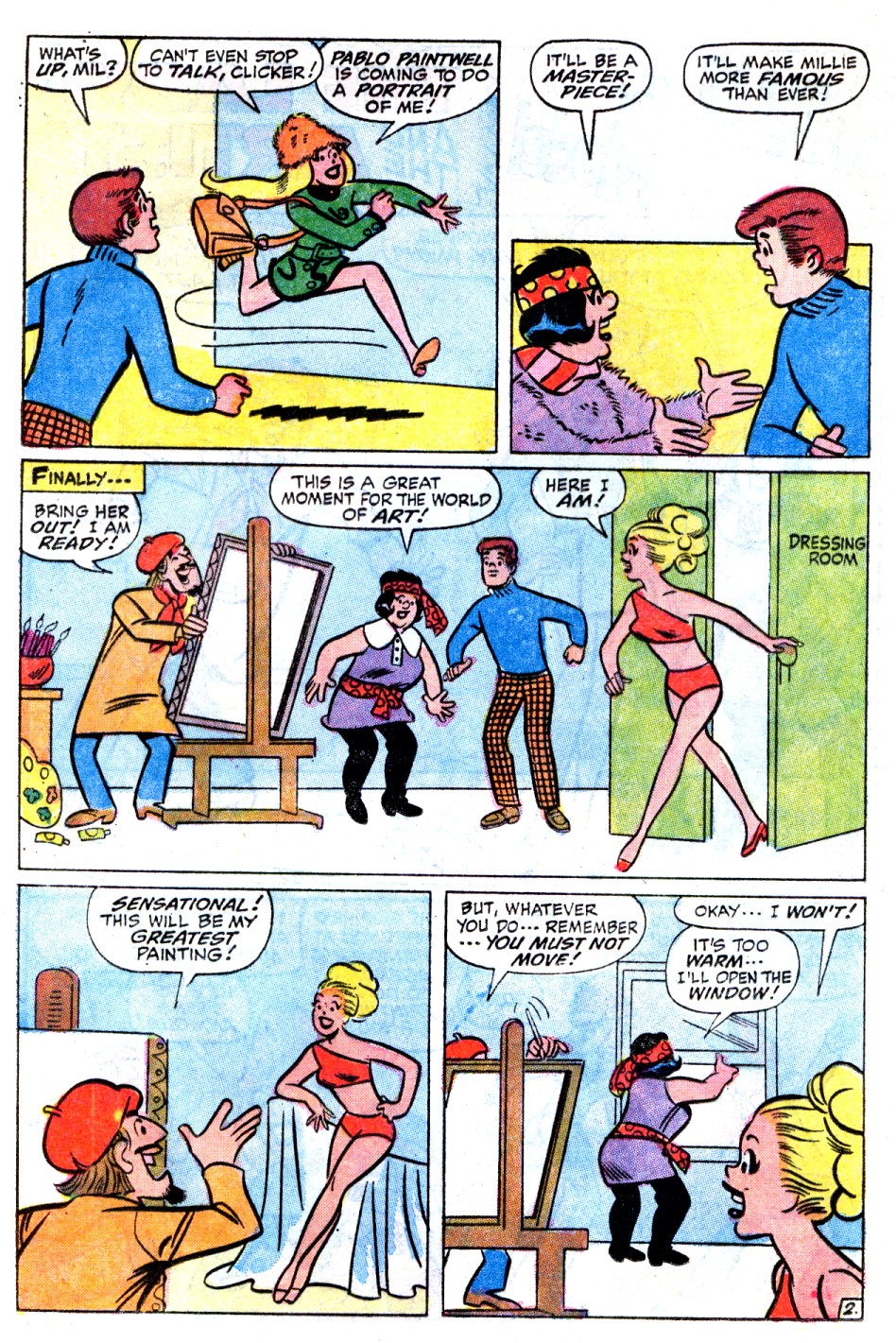 Read online Millie the Model comic -  Issue #206 - 20