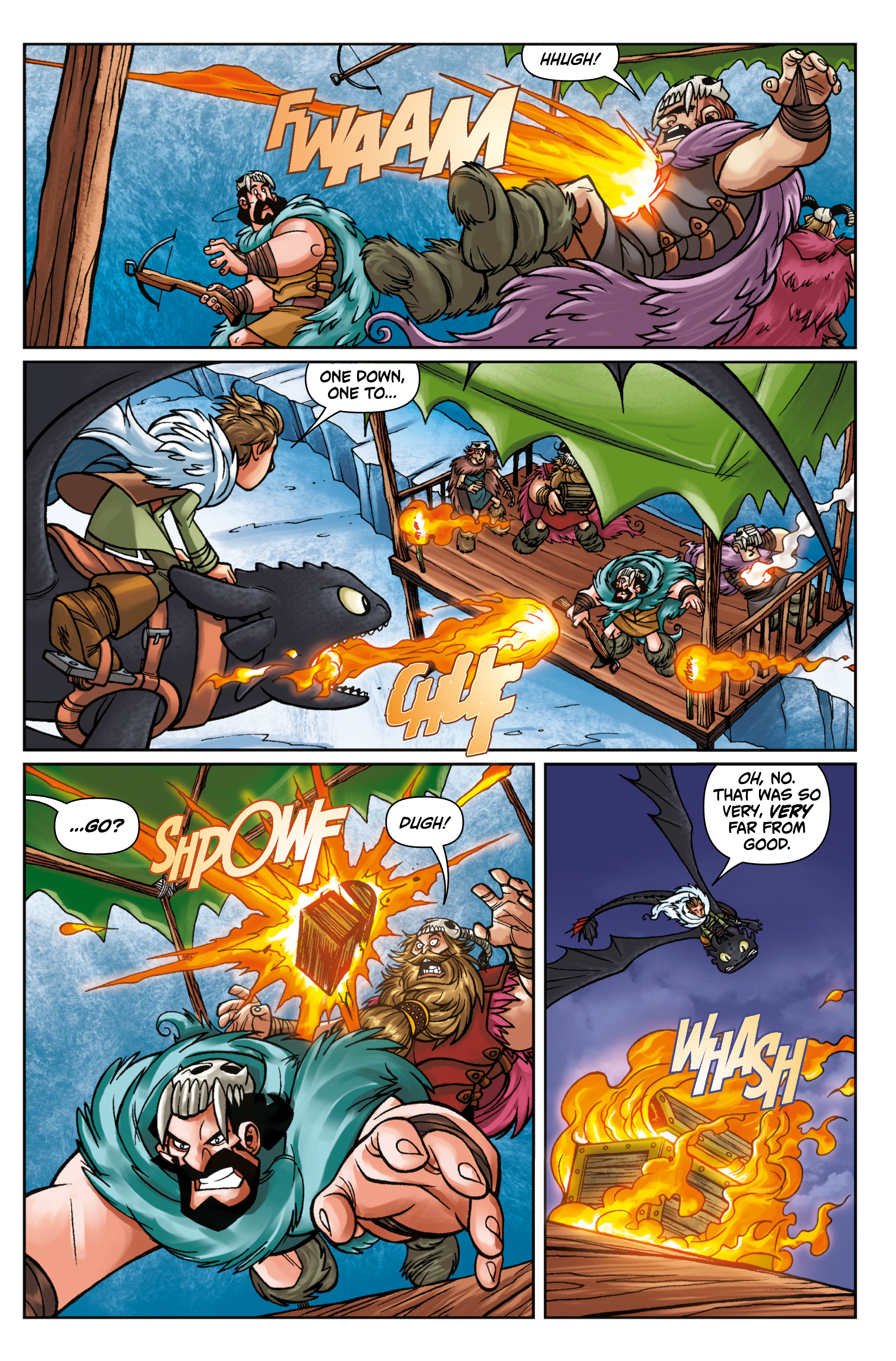 Read online DreamWorks Dragons: Riders of Berk comic -  Issue # _TPB - 42