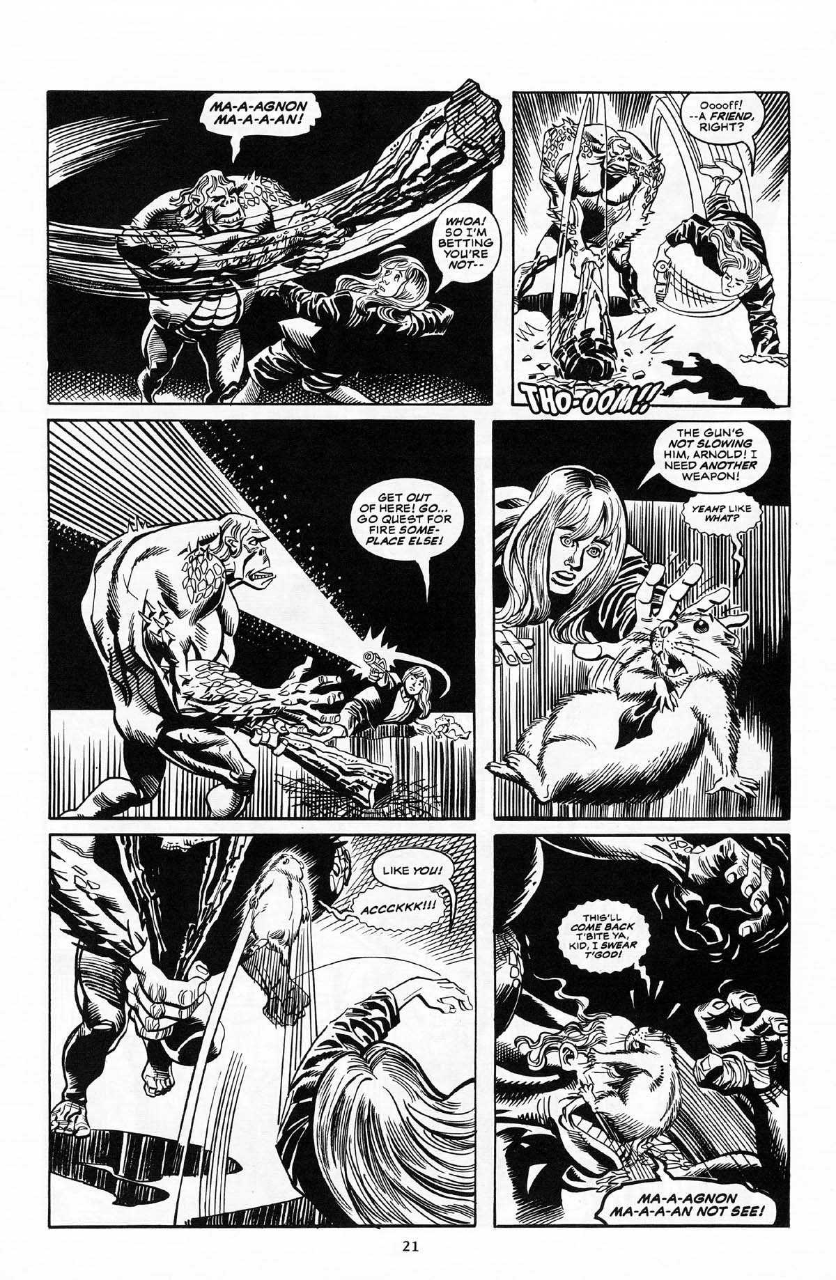 Read online Soulsearchers and Company comic -  Issue #66 - 23