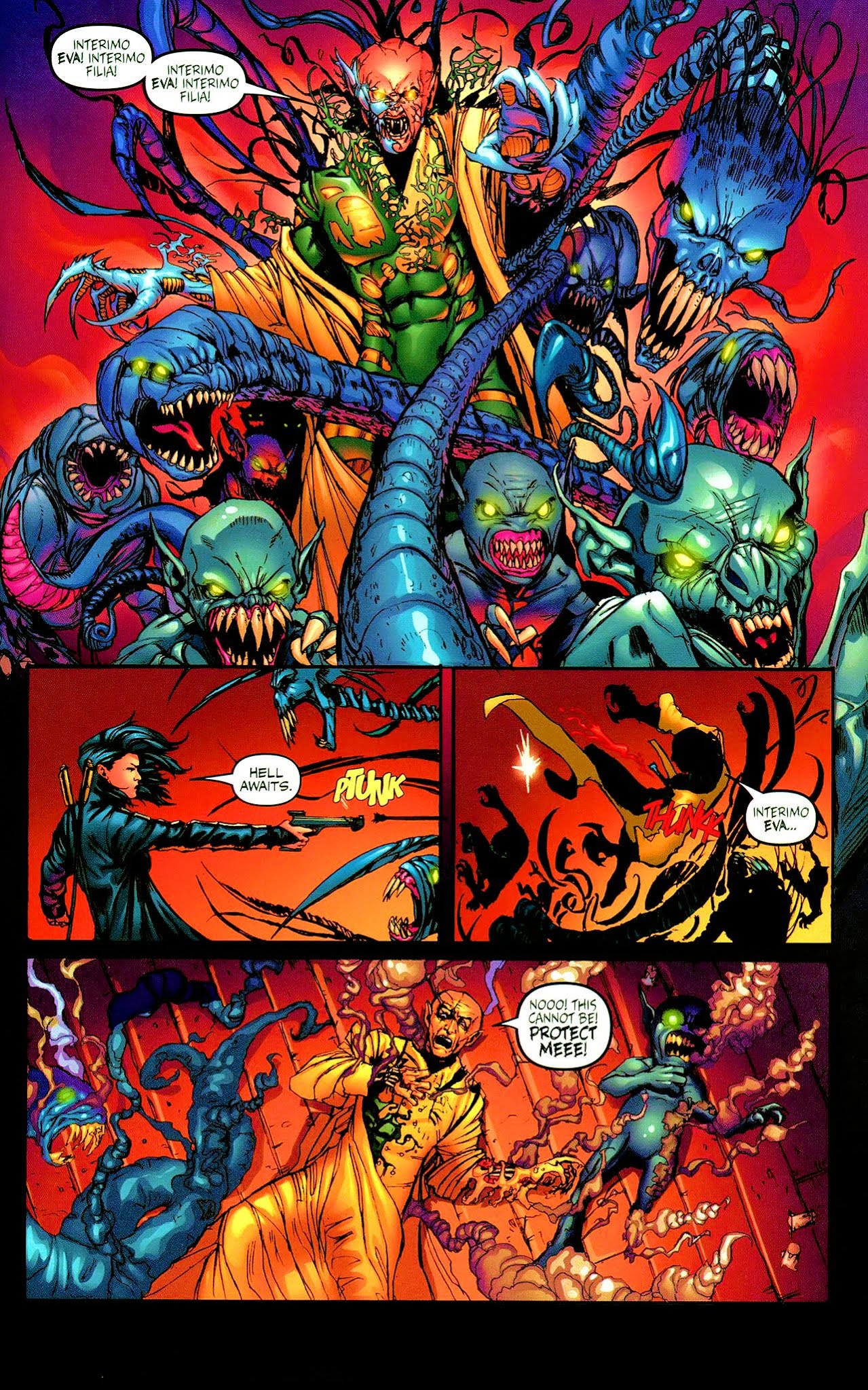 Read online The Darkness vs. Eva: Daughter of Dracula comic -  Issue #1 - 21