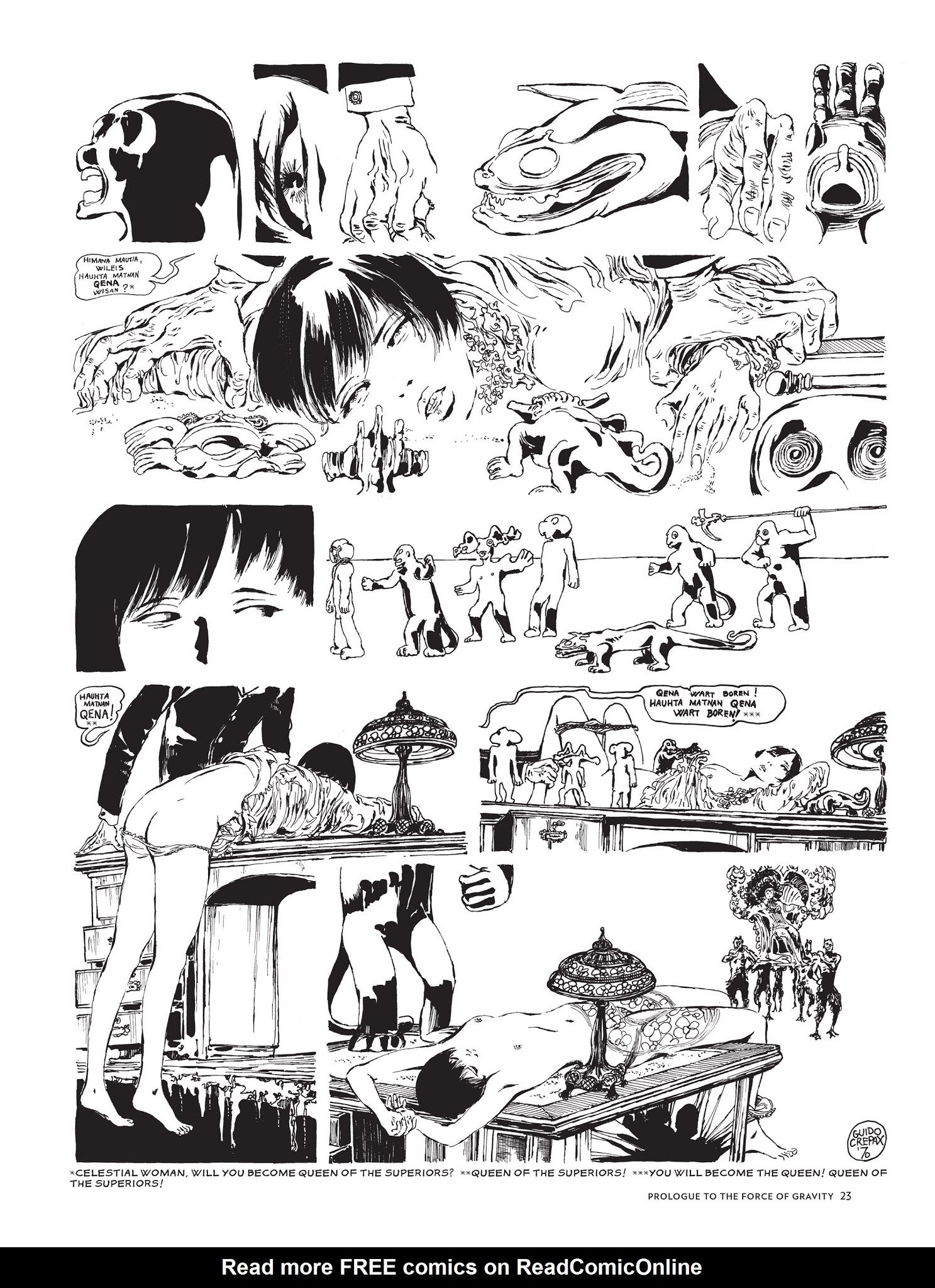 Read online The Complete Crepax comic -  Issue # TPB 2 - 20