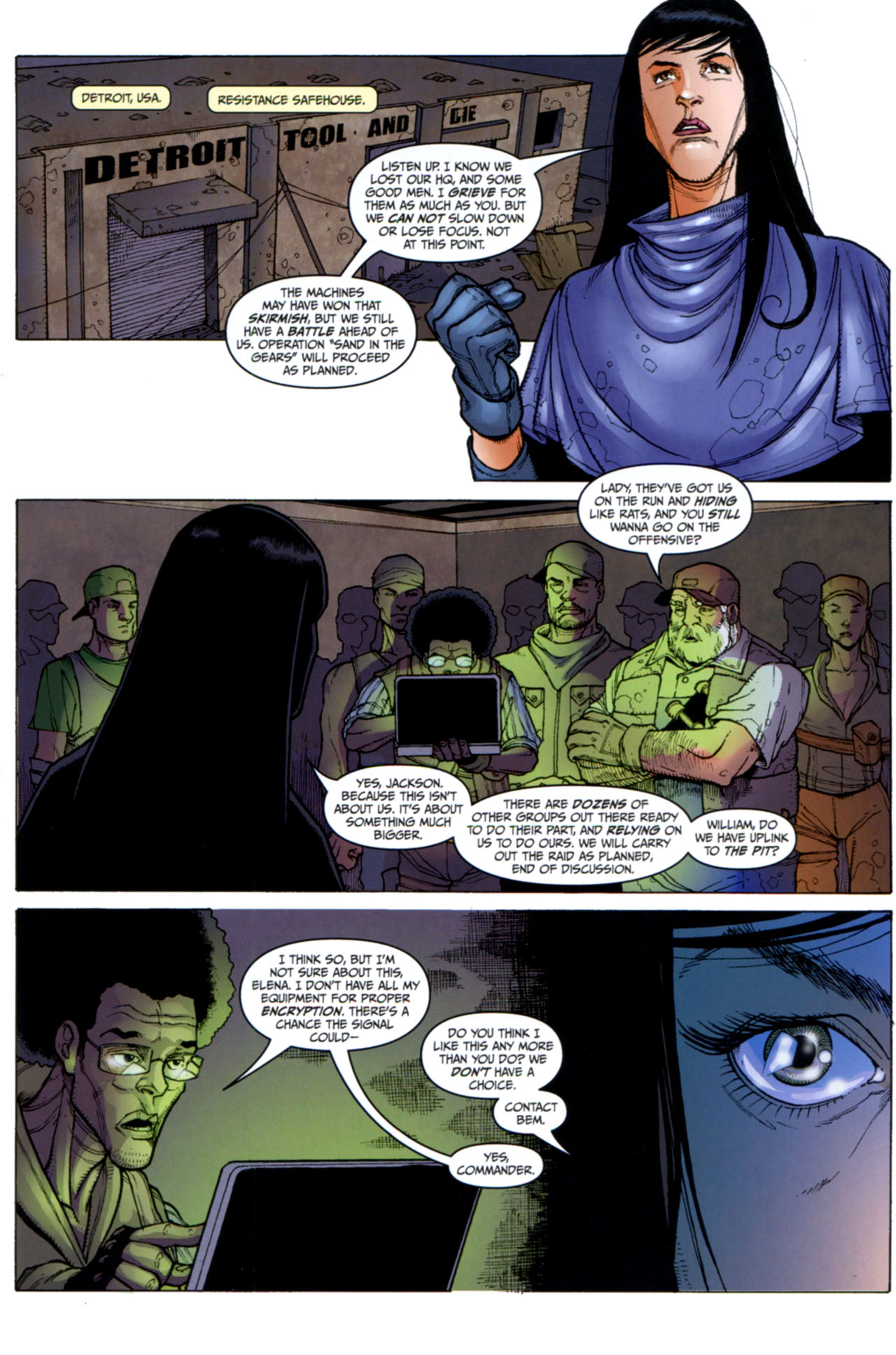 Read online Terminator: Salvation Movie Prequel comic -  Issue #3 - 7