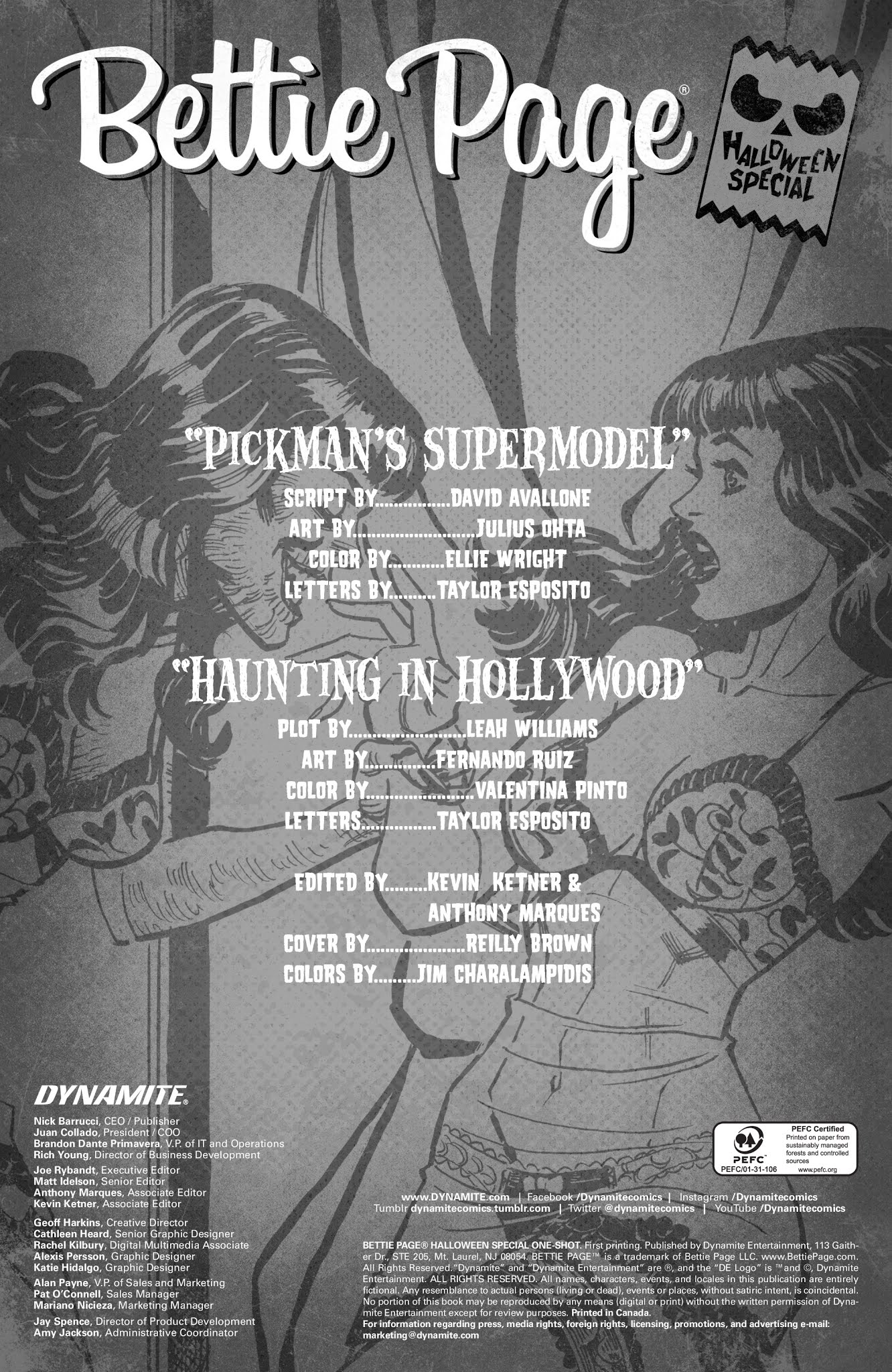Read online Bettie Page: Halloween Special comic -  Issue # Full - 2