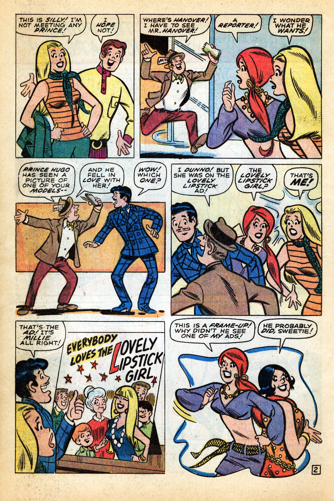 Read online Millie the Model comic -  Issue #175 - 4