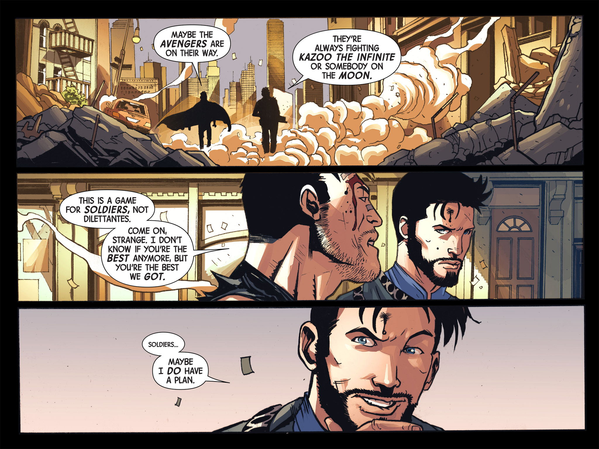 Read online Doctor Strange/Punisher: Magic Bullets Infinite Comic comic -  Issue #7 - 41