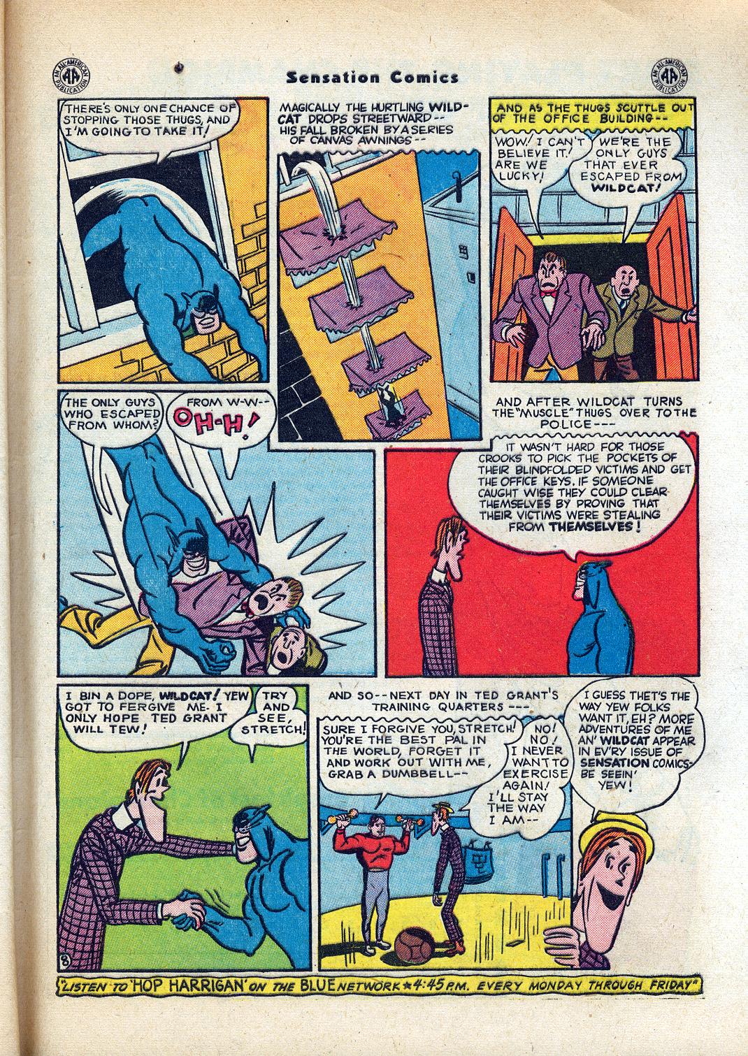 Read online Sensation (Mystery) Comics comic -  Issue #45 - 49