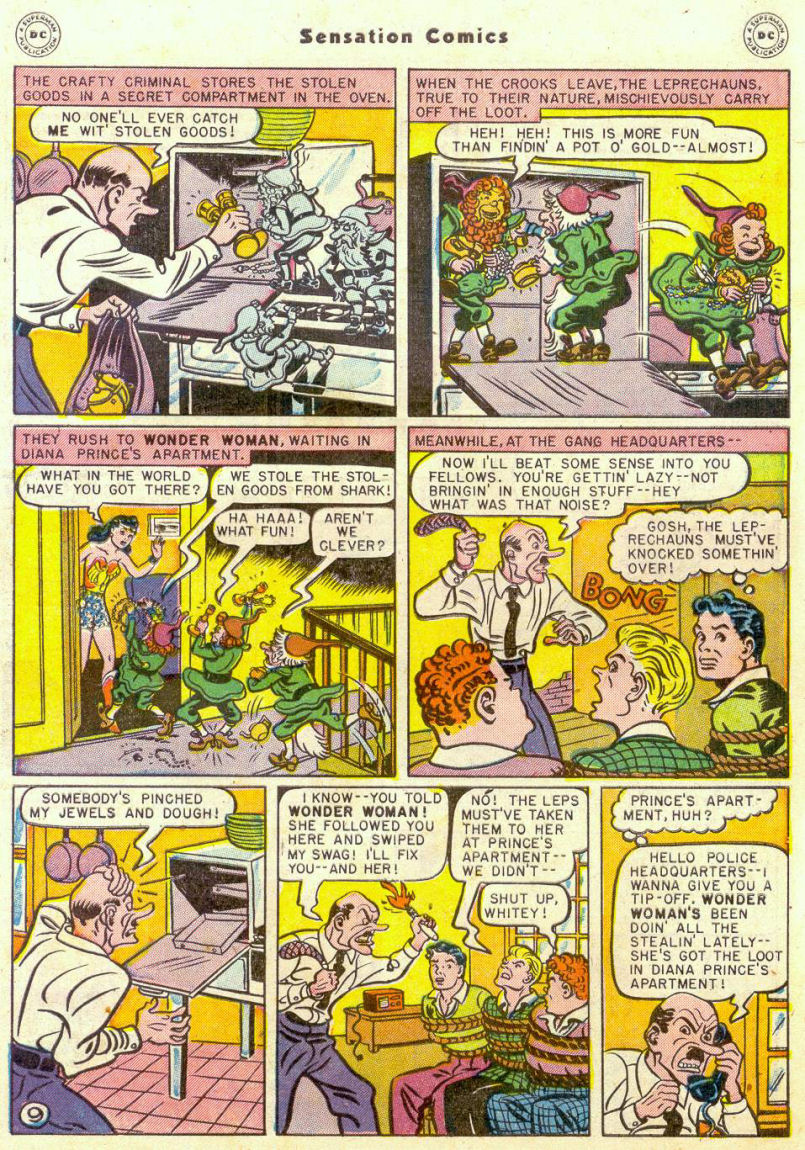 Read online Sensation (Mystery) Comics comic -  Issue #75 - 10