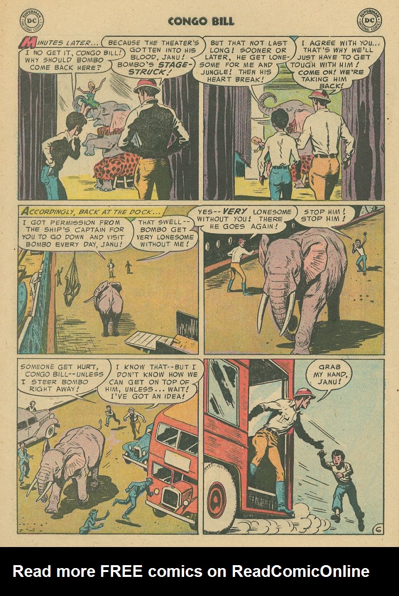 Read online Congo Bill comic -  Issue #6 - 8