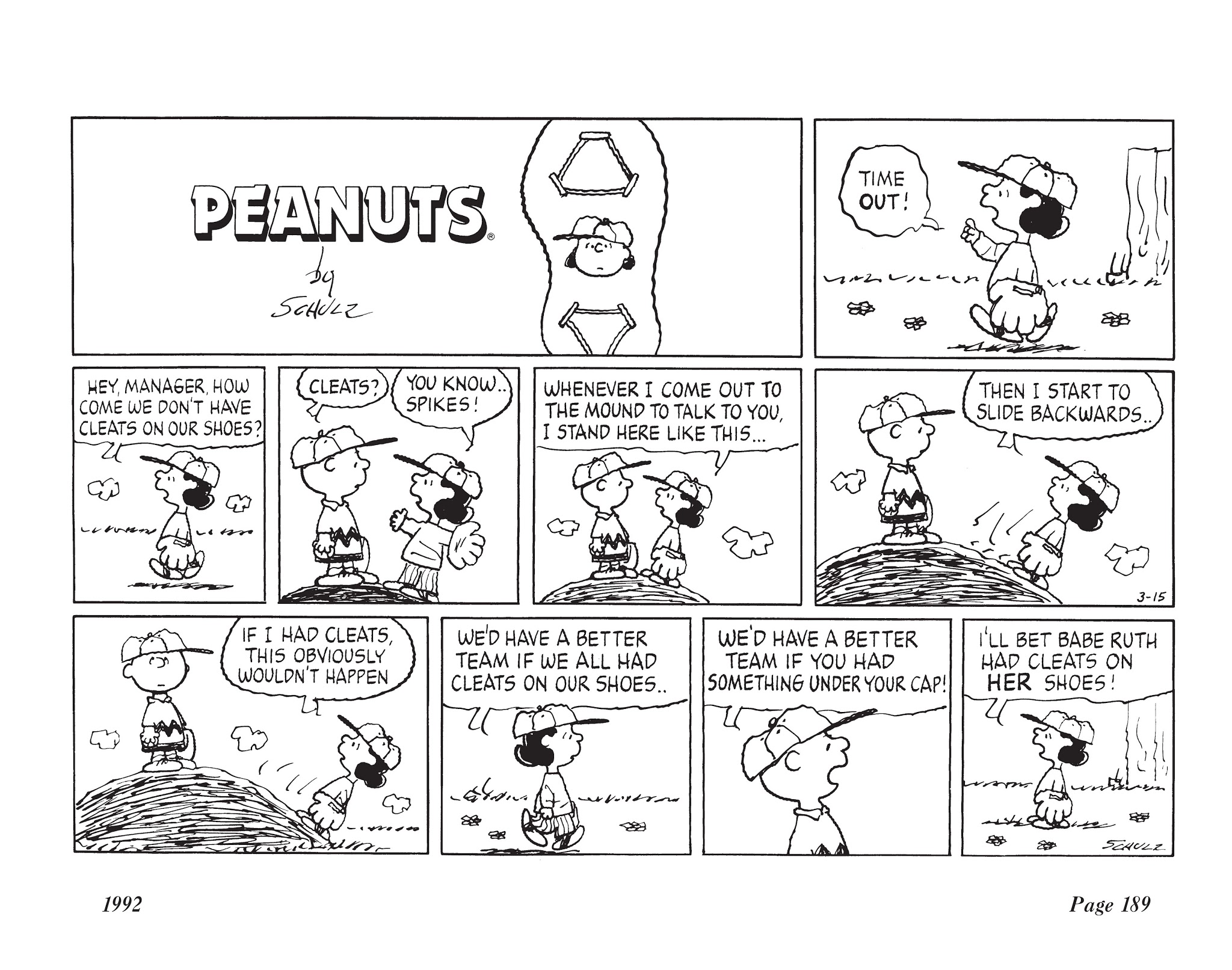 Read online The Complete Peanuts comic -  Issue # TPB 21 - 203