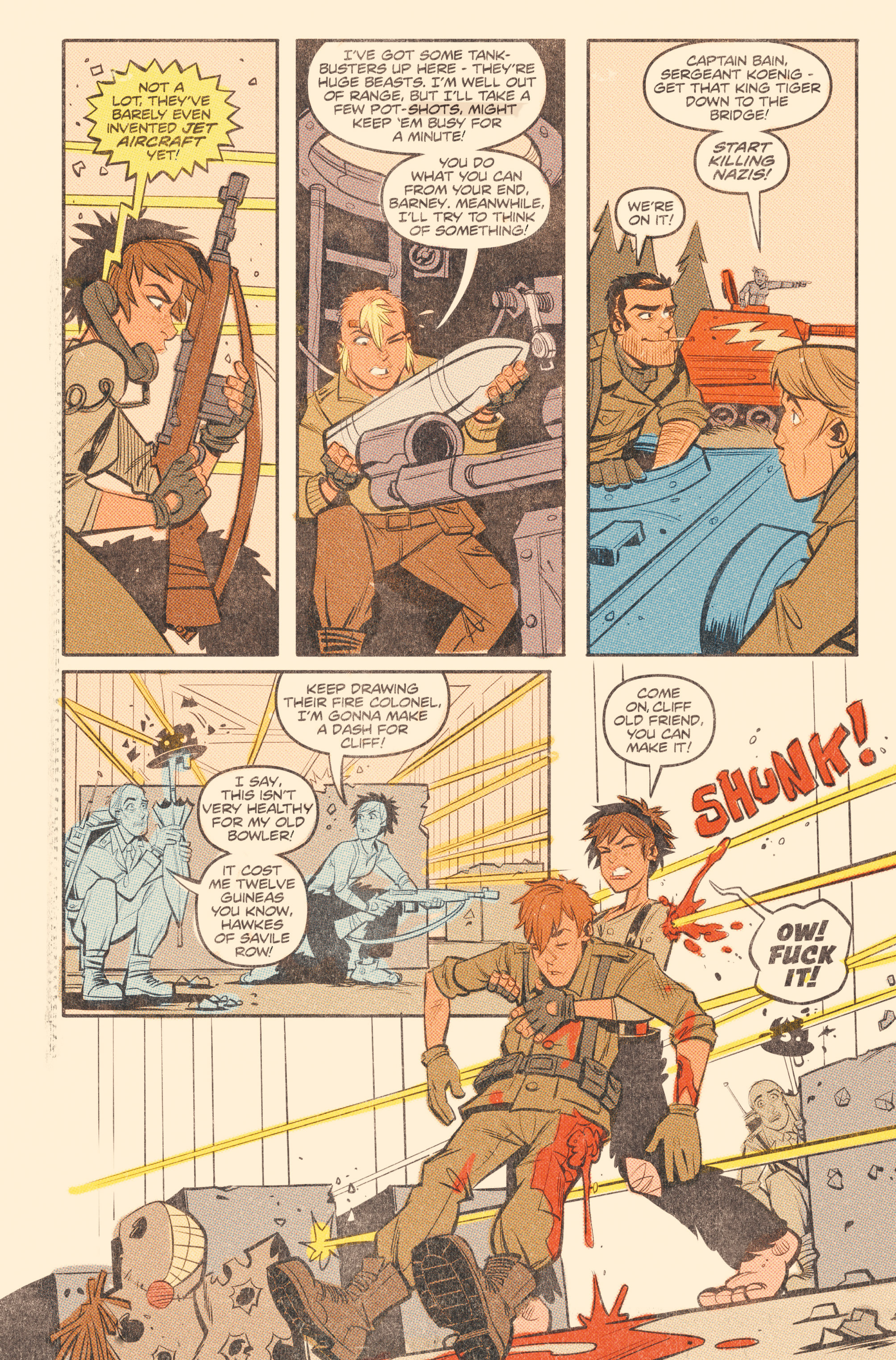 Read online Tank Girl: World War Tank Girl comic -  Issue #2 - 17